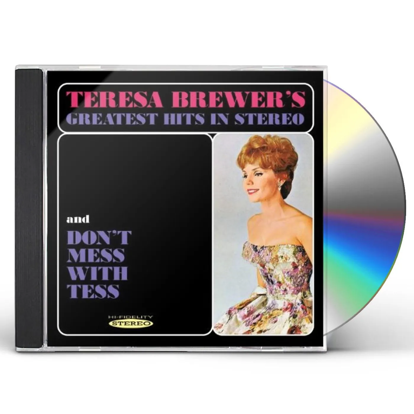 Teresa Brewer GREATEST HITS IN STEREO & DONT MESS WITH TESS CD