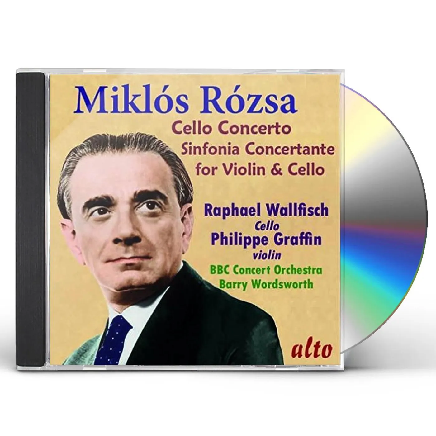 Raphael Wallfisch ROZSA CD