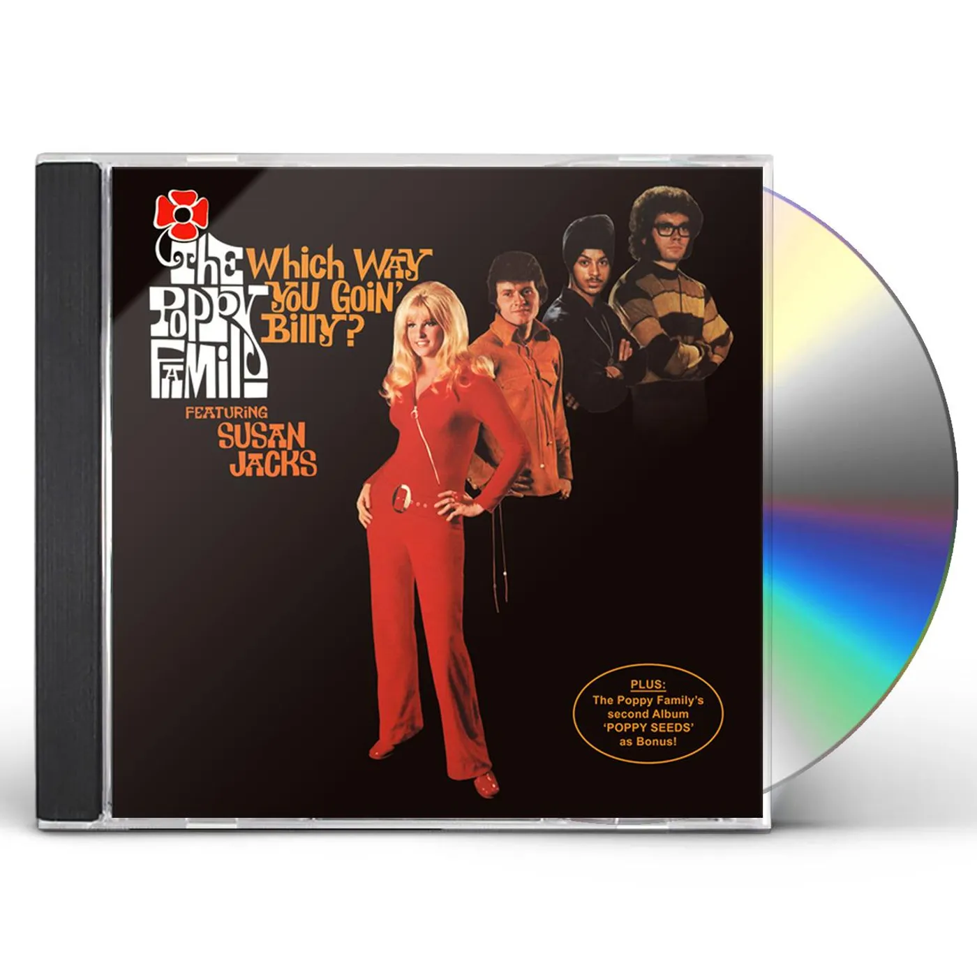 The Poppy Family WHICH WAY YOU GOIN' BILLY / POPPY SEEDS CD