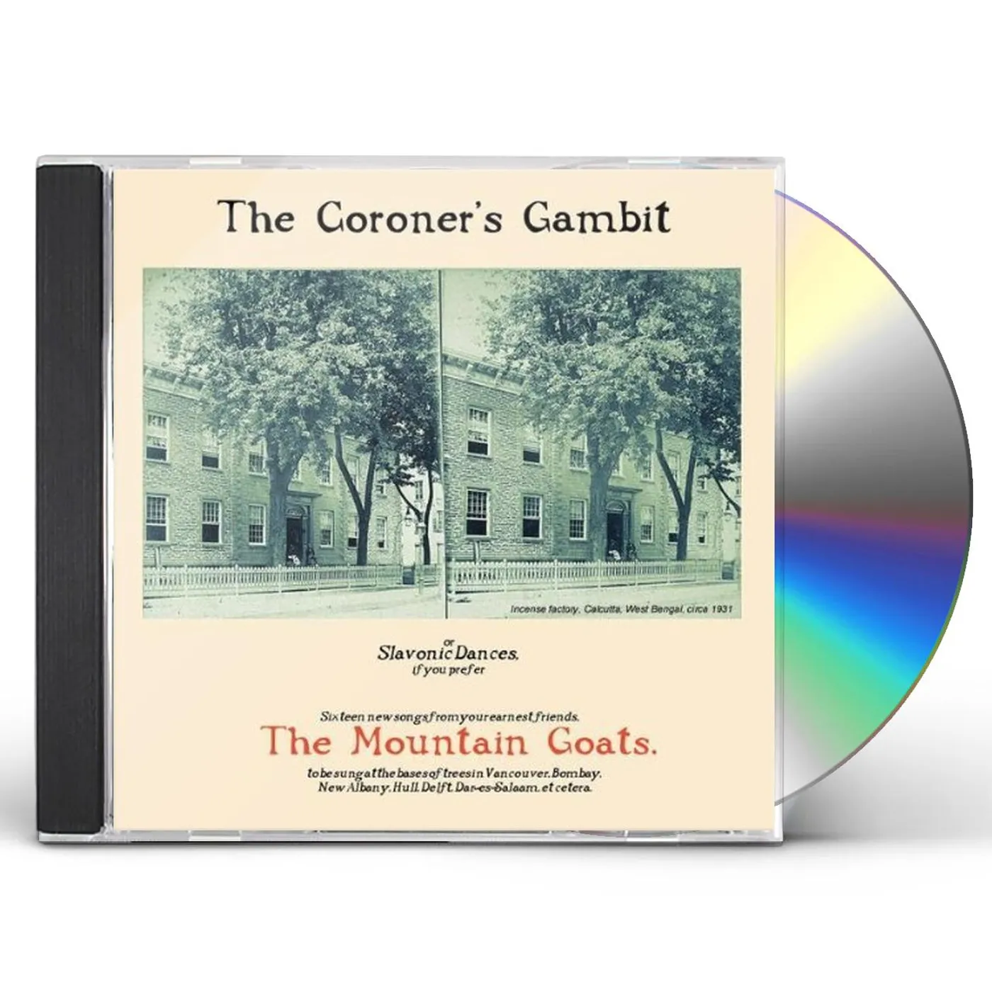 The Mountain Goats CORONERS GOAT CD