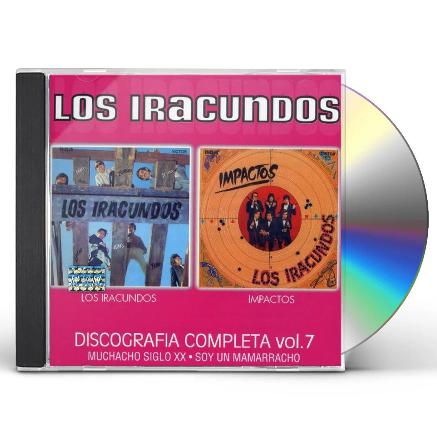 DISCOGRAFIA COMPLETA 7: LOS IRACUNDOS / IMPACTOS CD