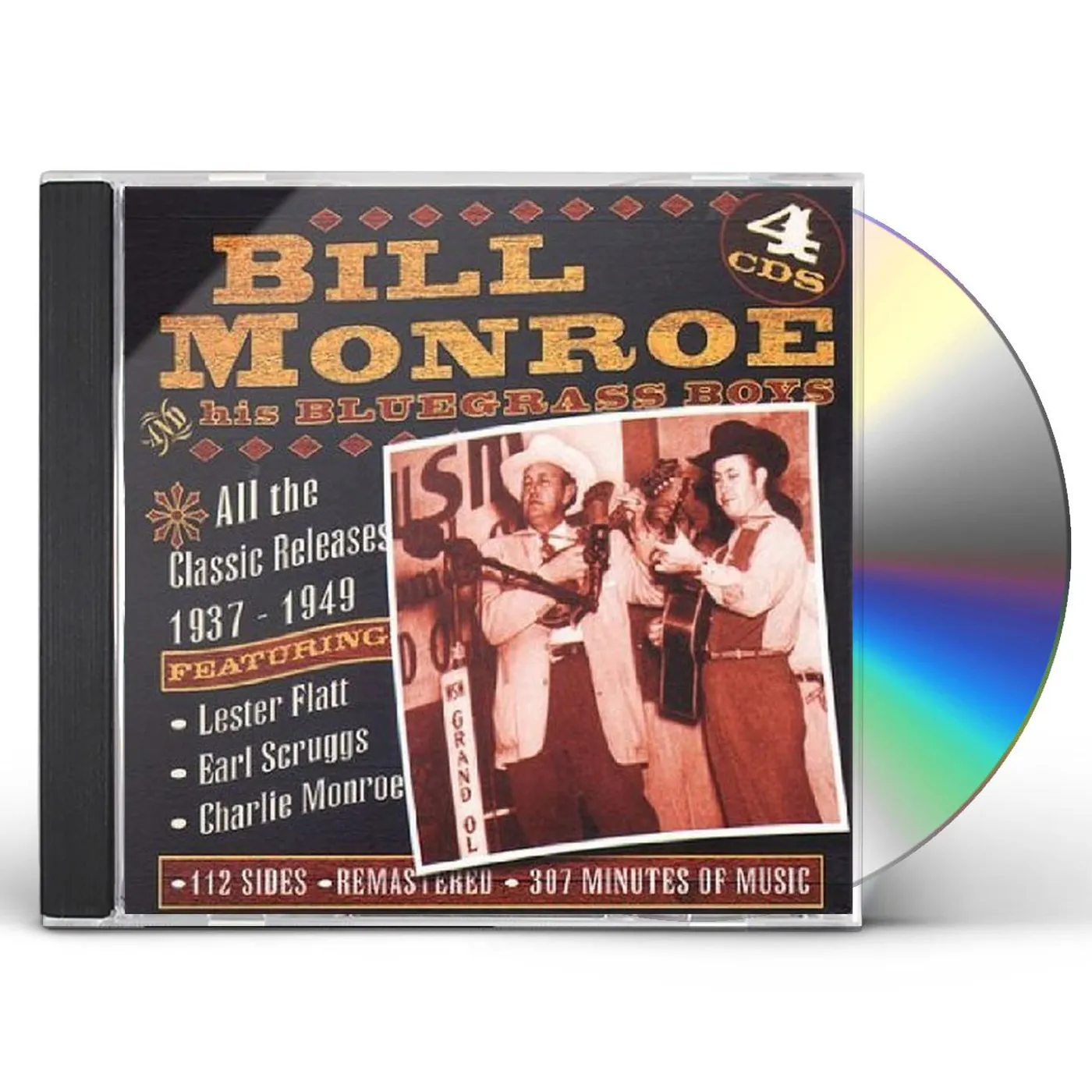 Bill Monroe ALL THE CLASSIC RELEASES 1937-1949 CD