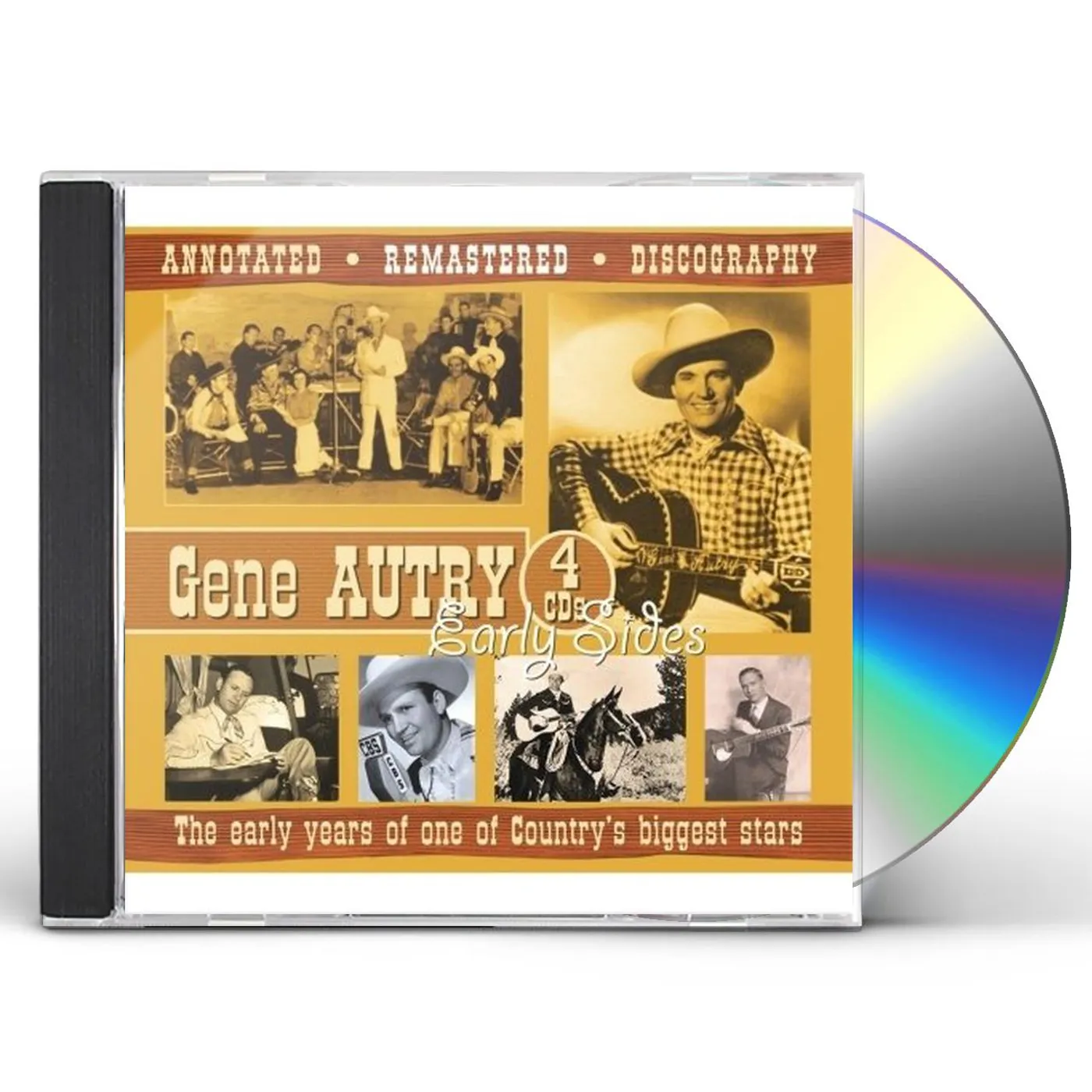 Gene Autry EARLY YEARS OF ONE OD COUNTRY'S BIGGEST STARS CD