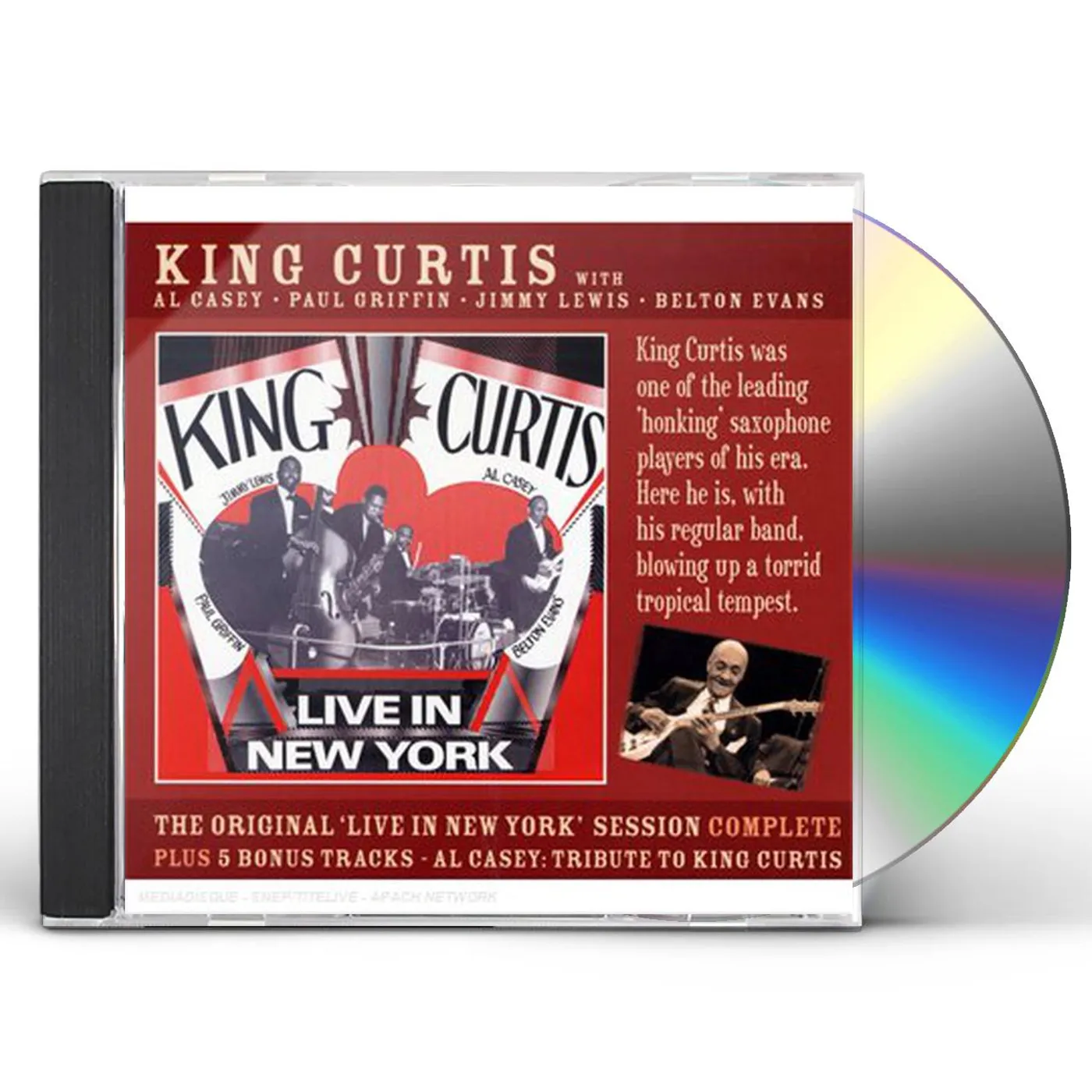 King Curtis LIVE IN NEW YORK CD