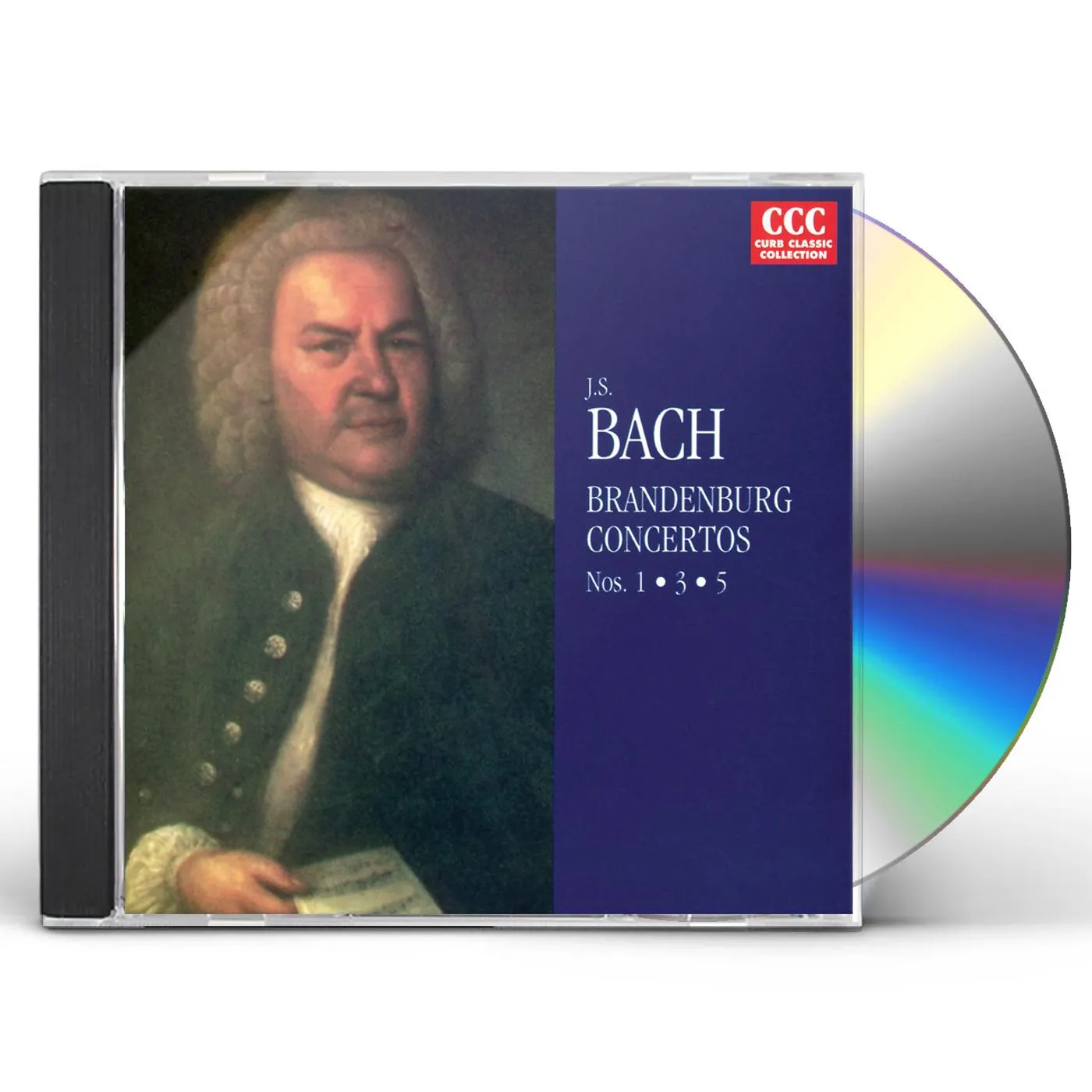 J.S. Bach BRANDENBURG CONCERTI 1,3,5 CD