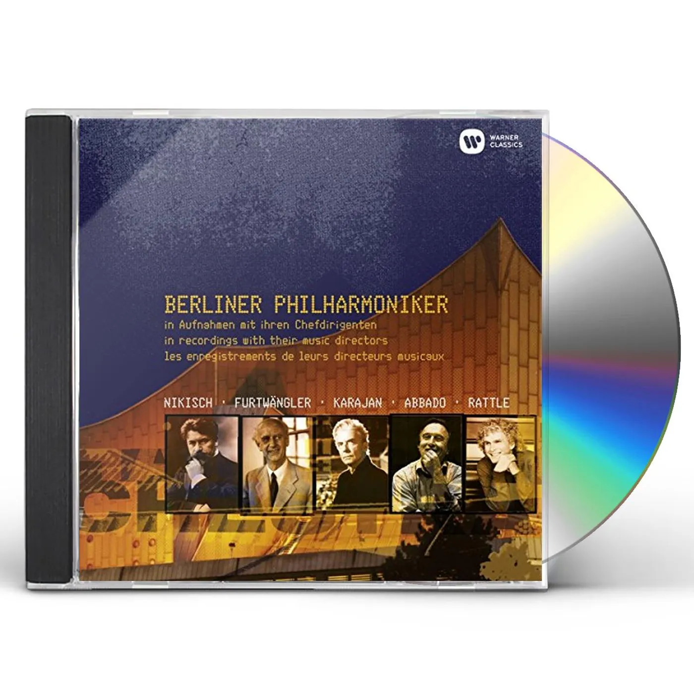 Berliner Philharmoniker IN AUFNAHMEN MIT IHREN CHEFDIRIGENTEN CD