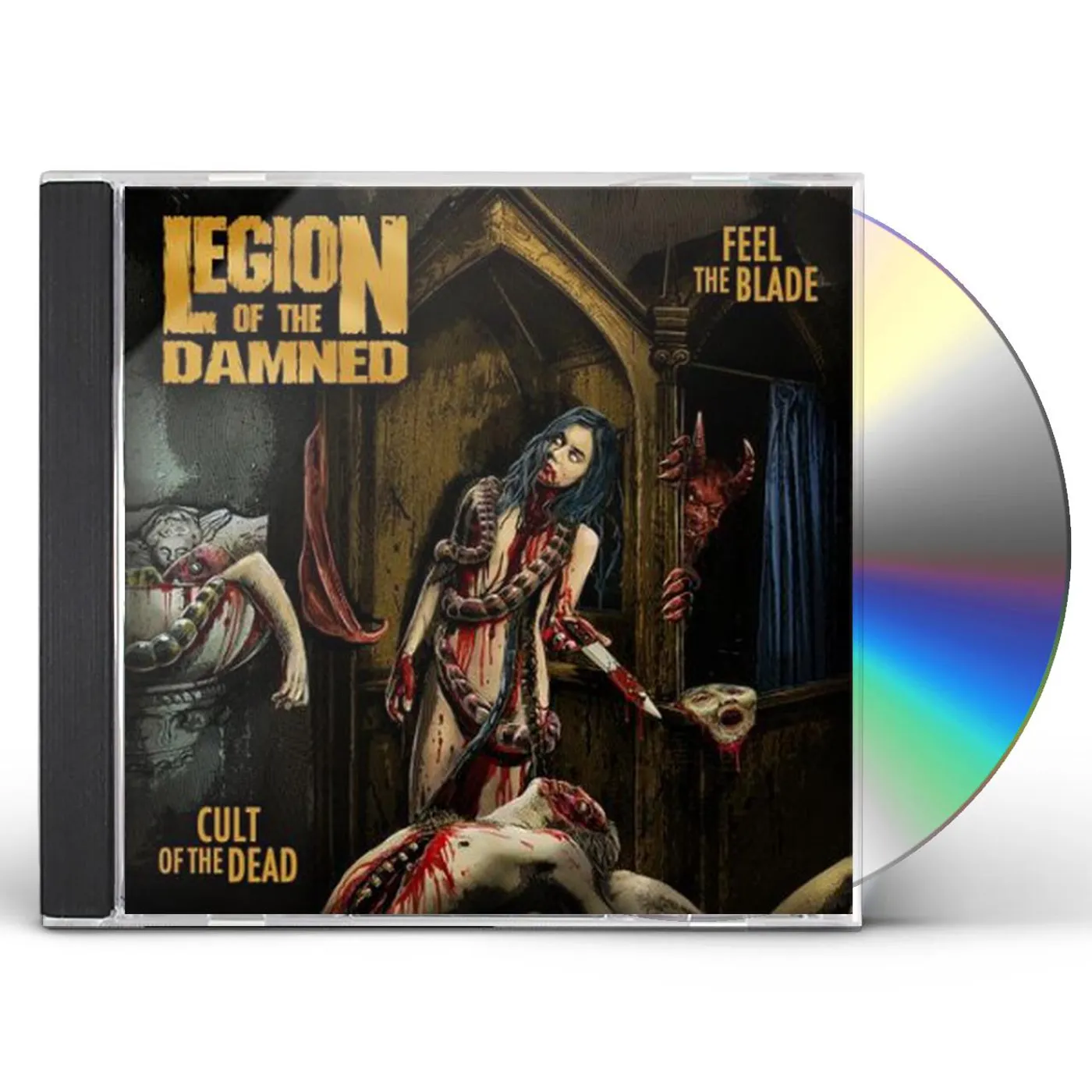 Legion Of The Damned FEEL THE BLADE / CULT OF THE DEAD CD