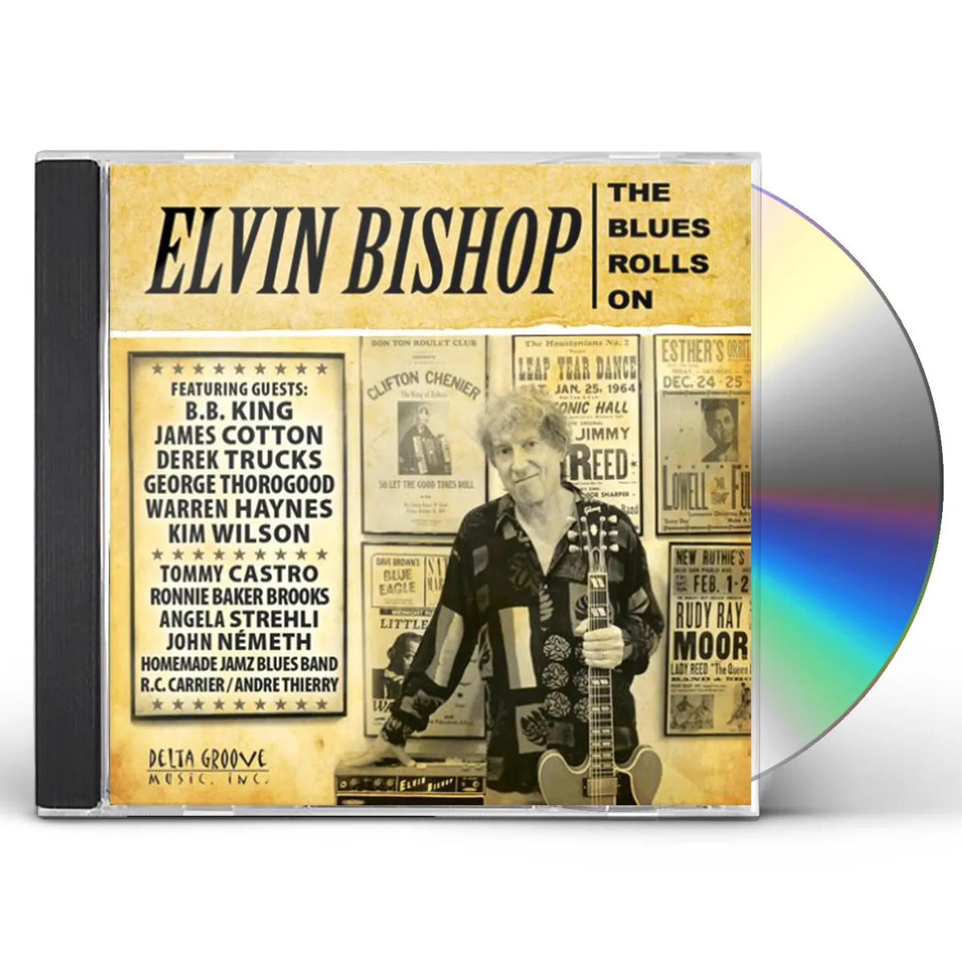 Elvin Bishop BLUES ROLLS ON CD