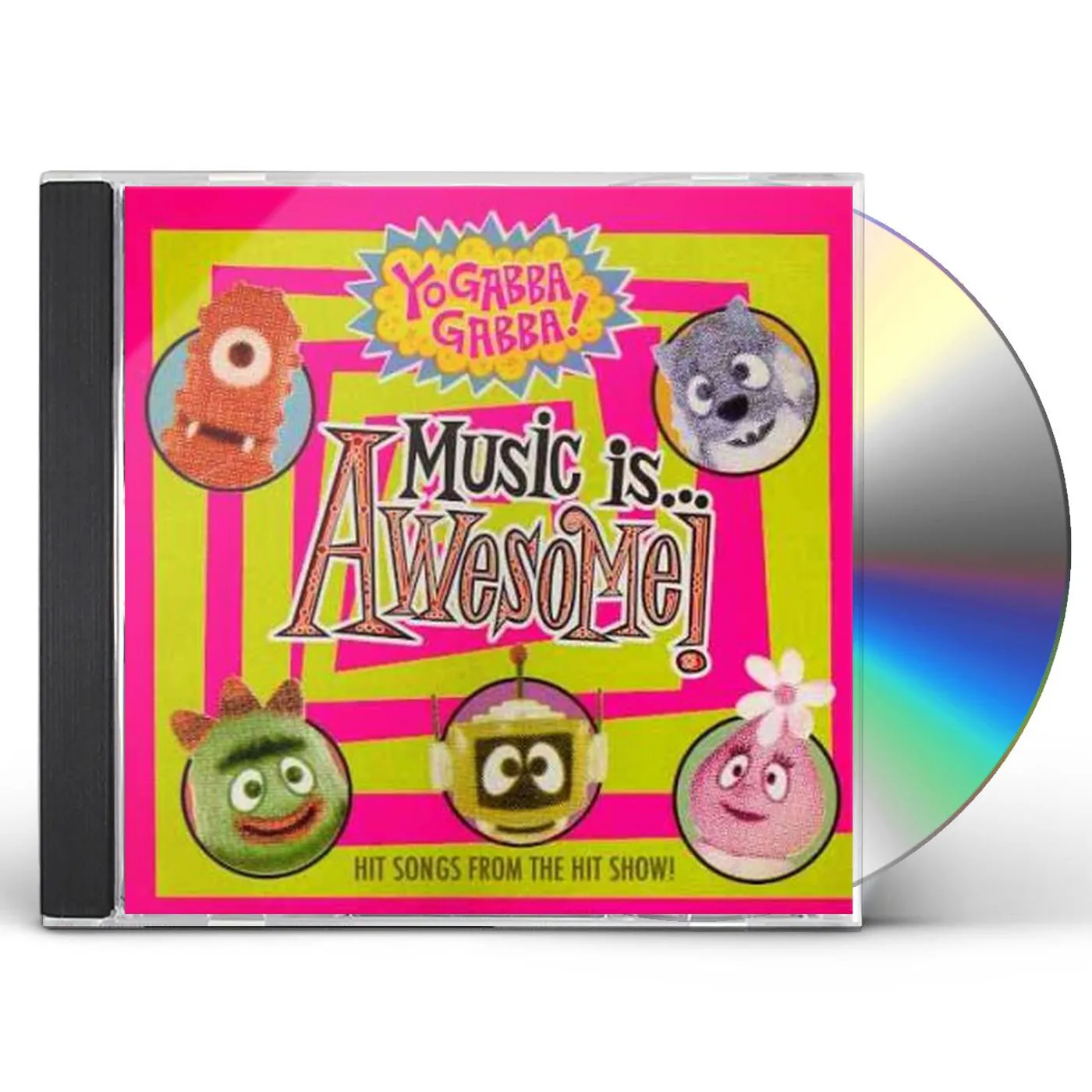 Yo Gabba Gabba MUSIC IS AWESOME 1 CD