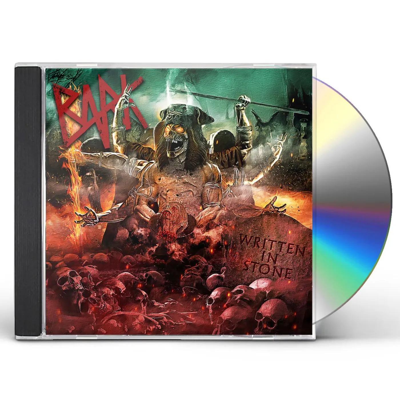 Bark WRITTEN IN STONE CD
