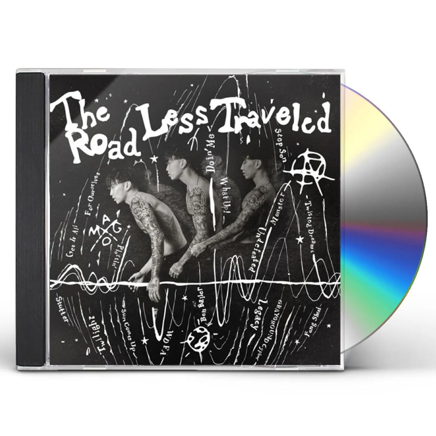 Jay Park ROAD LESS TRAVELED CD