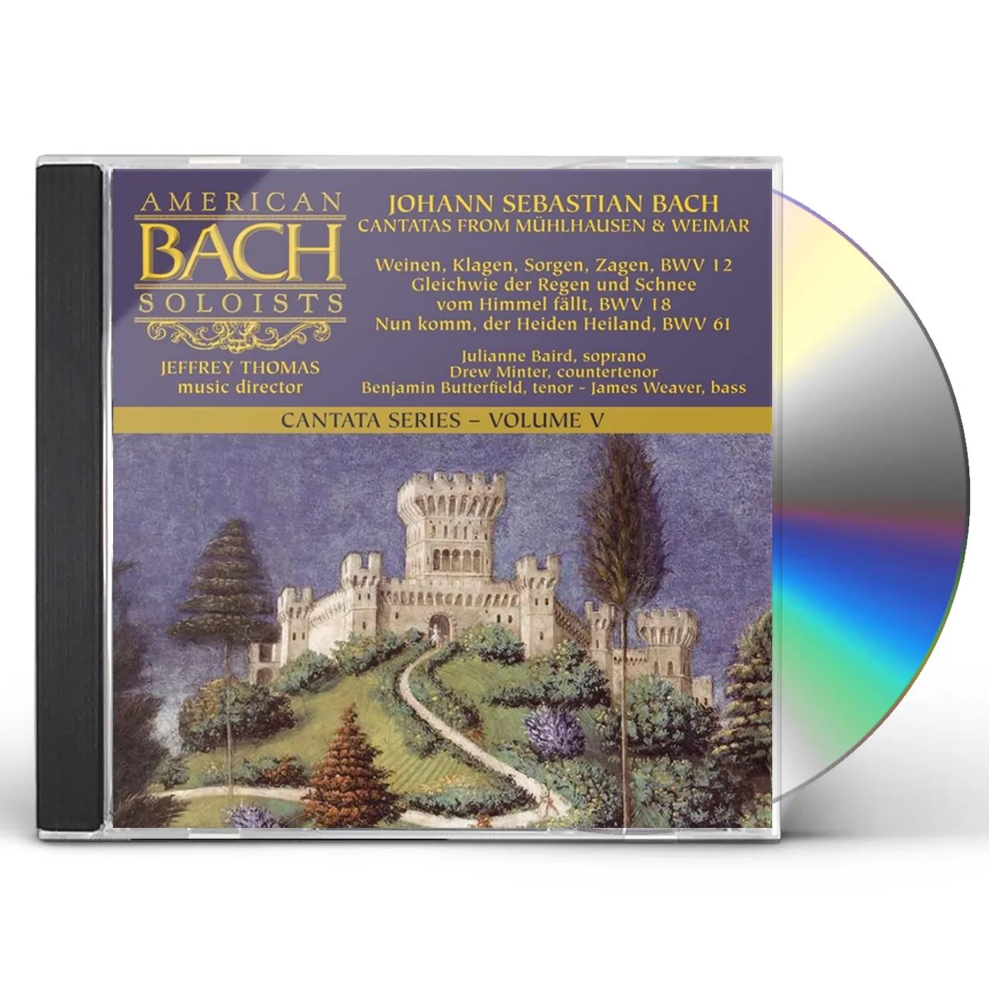 American Bach Soloists BACH CANTATA SERIES 5: CANTATAS CD