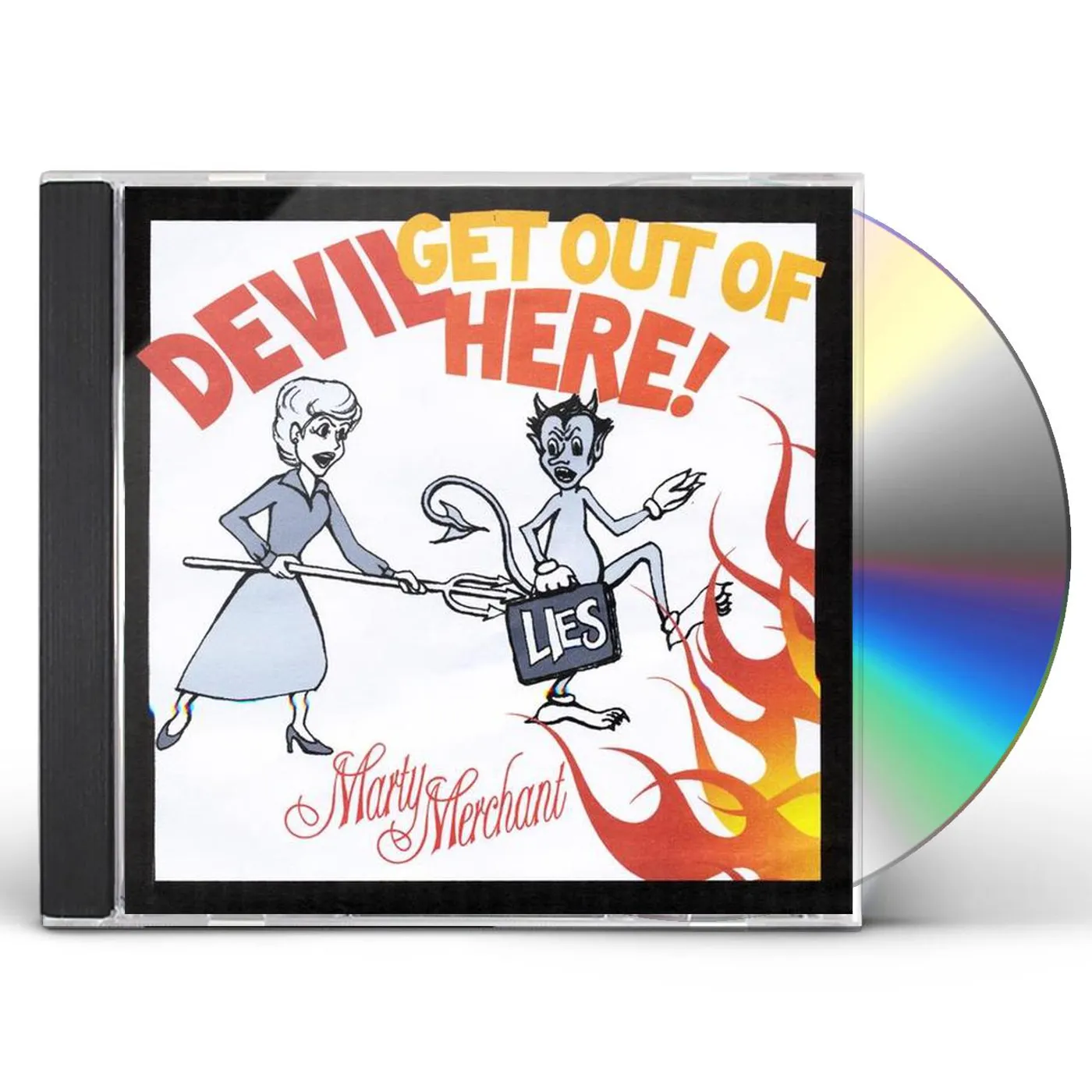 Marty Merchant DEVIL GET OUT OF HERE CD