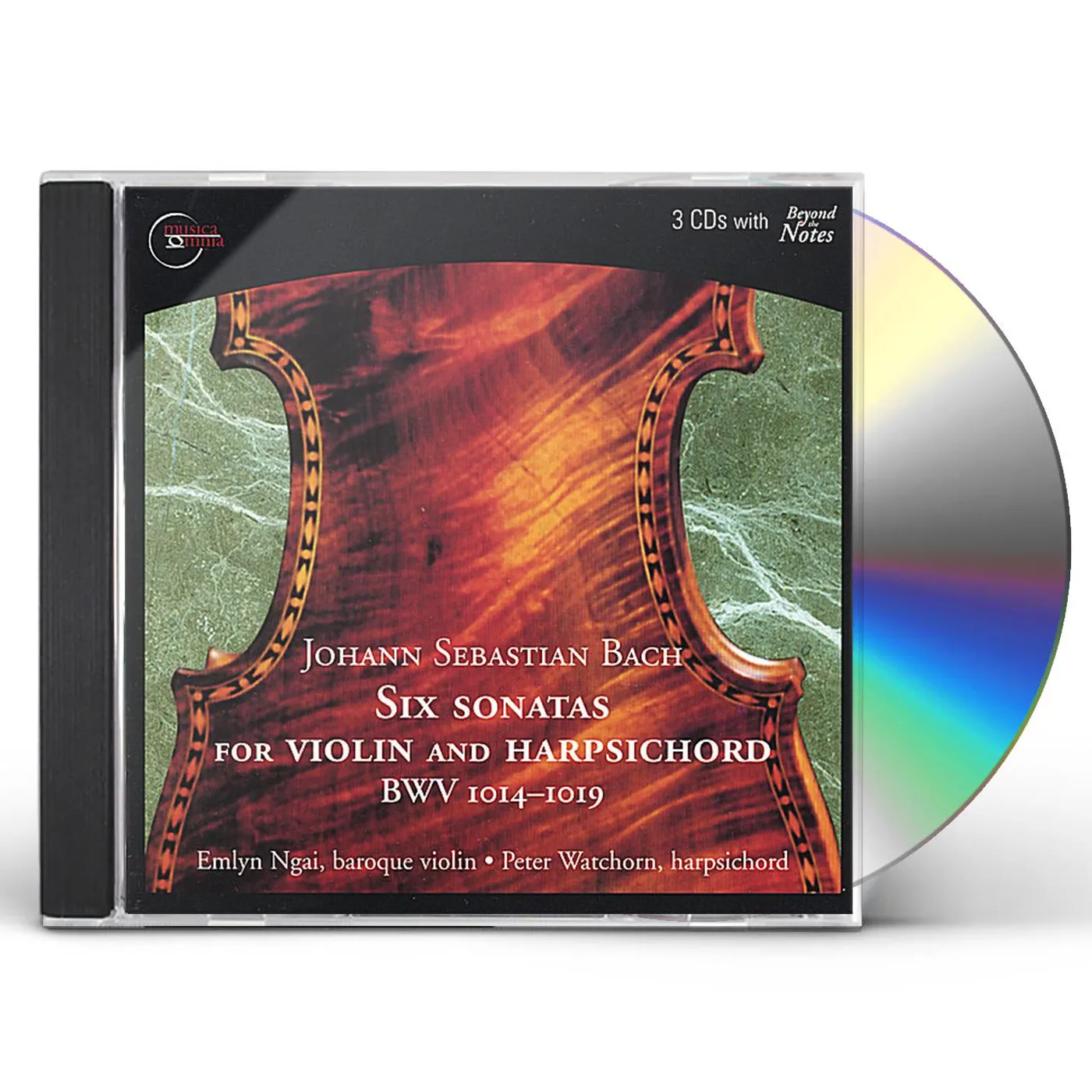 J.S. Bach 6 SONATAS VIOLIN AND HARPSICHORD CD