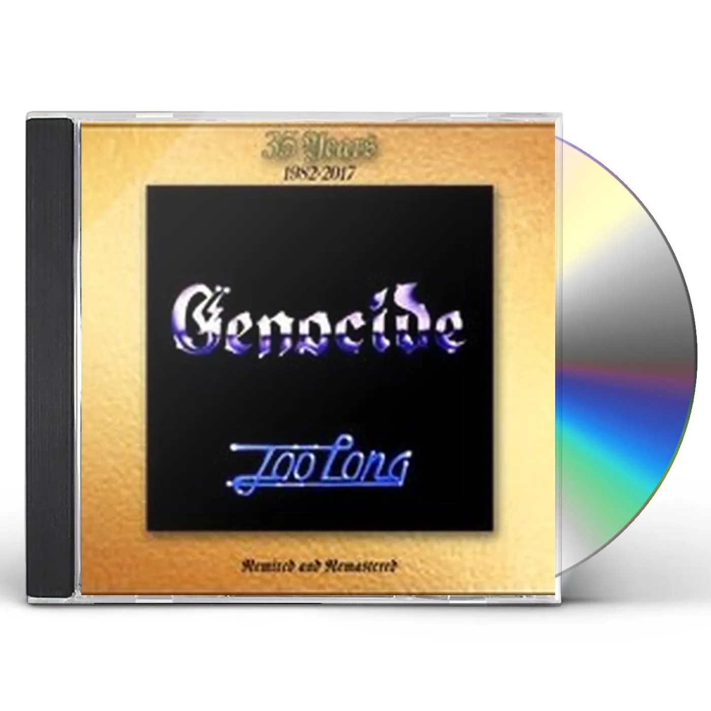 Genocide TOO LONG (35TH ANNIVERSARY REMASTERED EDITION) CD