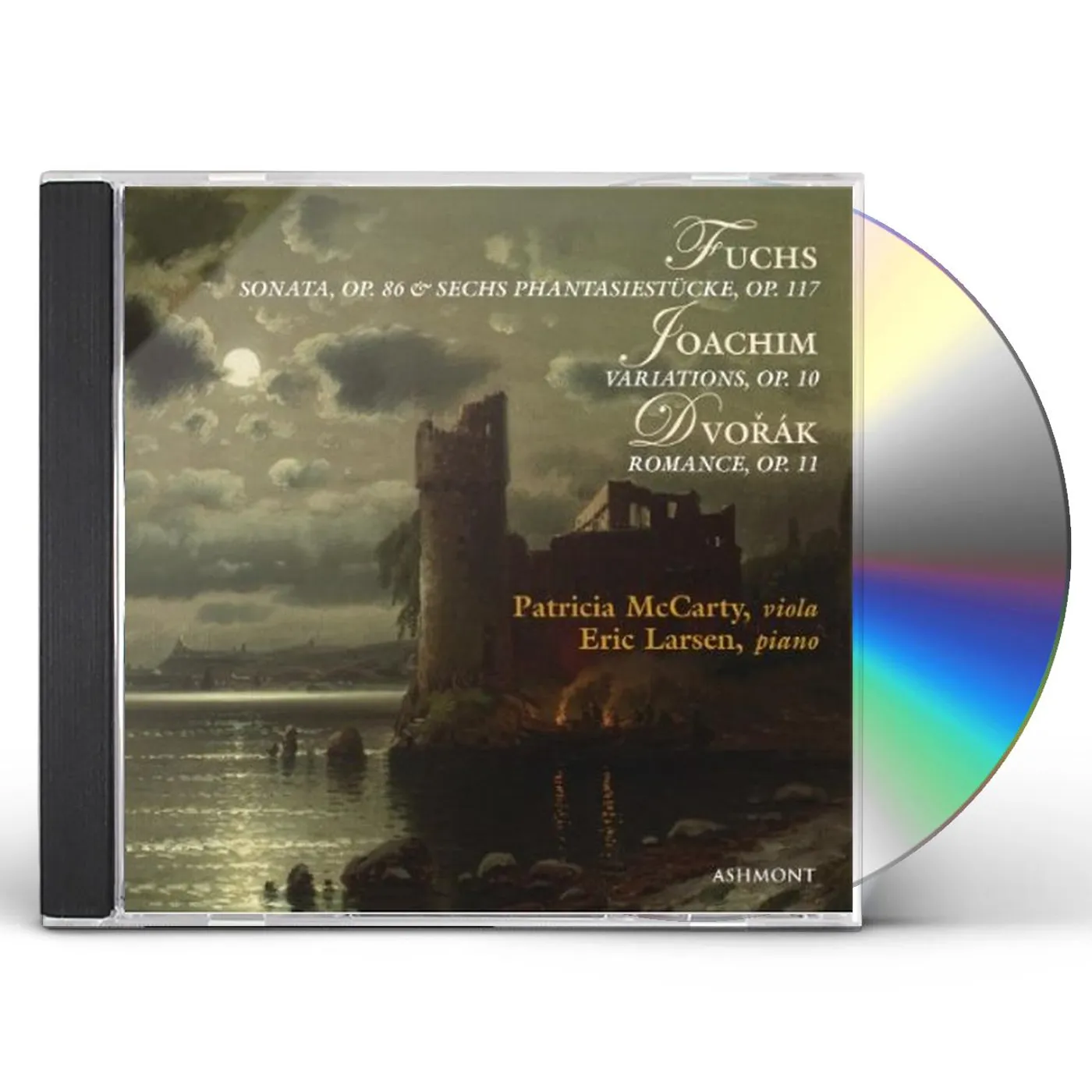 Patricia McCarty FUCHS SONATA & PHANTASIESTUCKE JOACHIM VARIATIONS CD