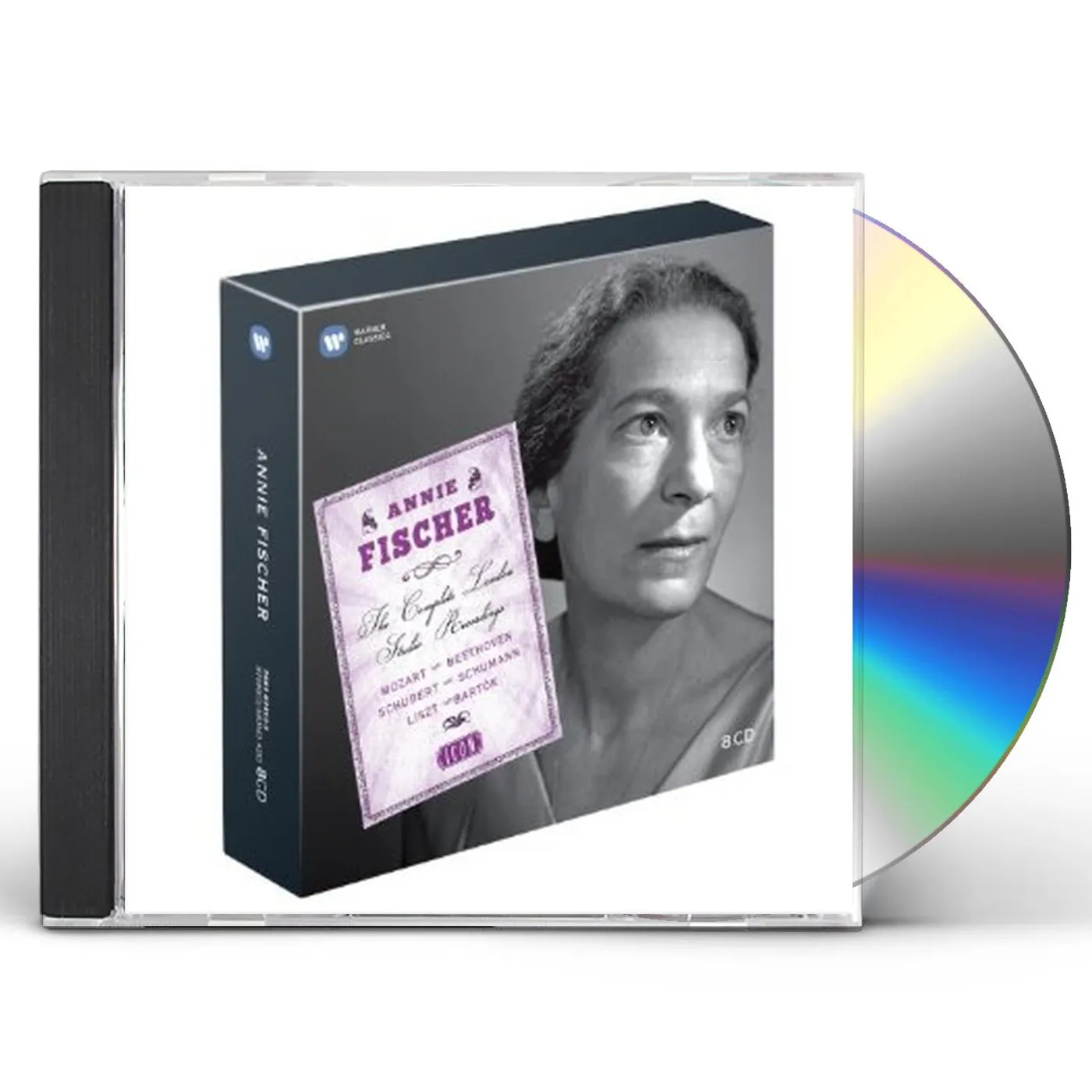 Annie Fischer ICON - COMP LONDON STUDIO RECORDINGS CD