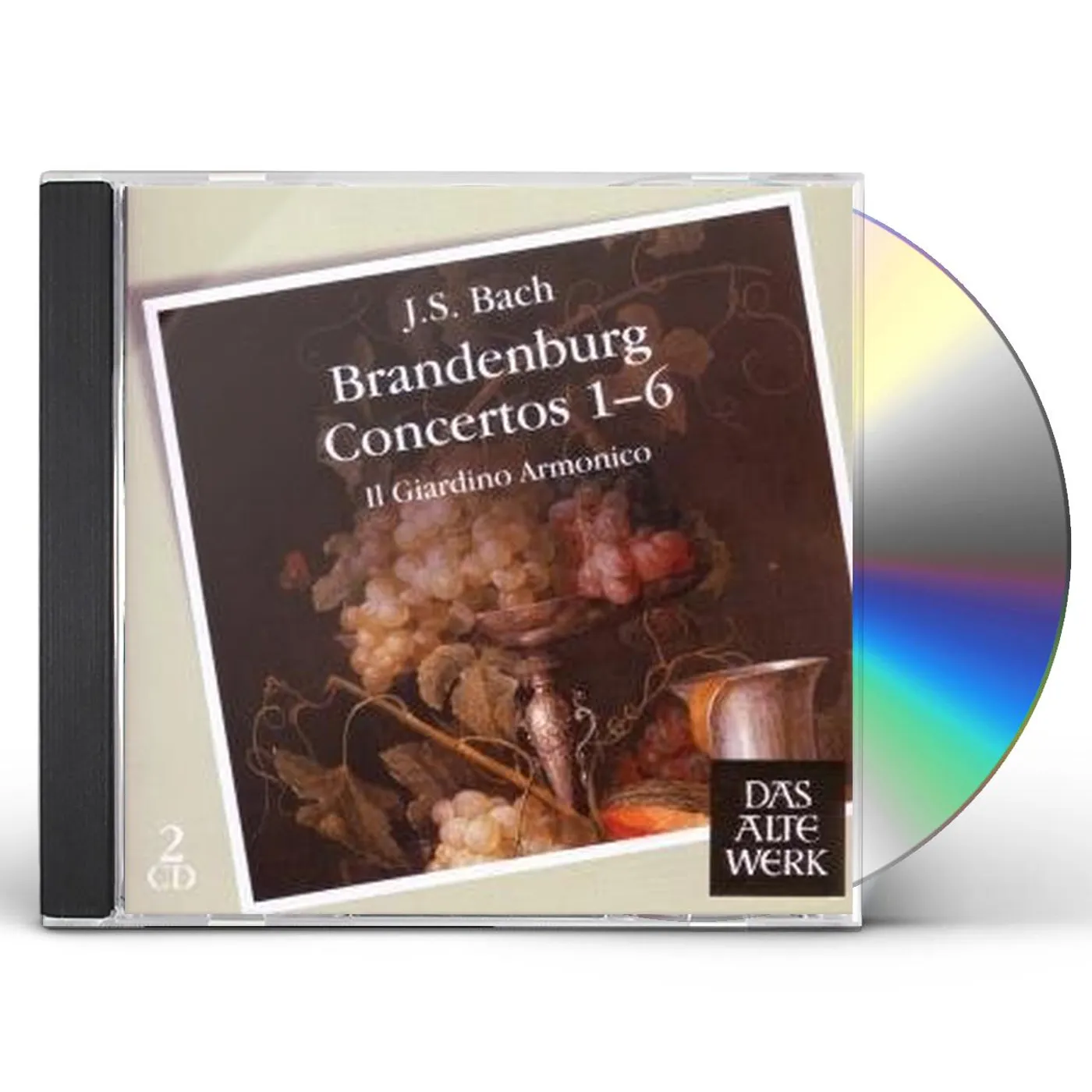 Il Giardino Armonico JS BACHBRANDENBURG CONCERTOS 16 CD