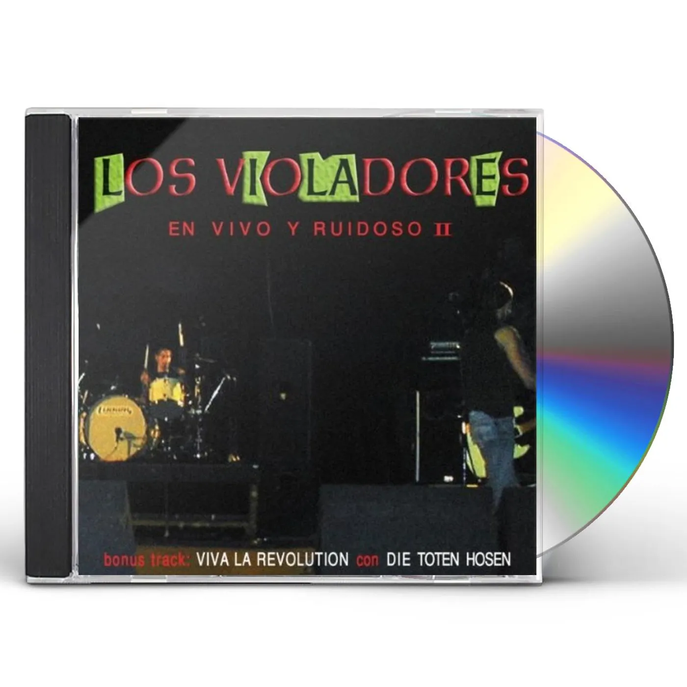 Los Violadores EN VIVO Y RUIDOSO II CD