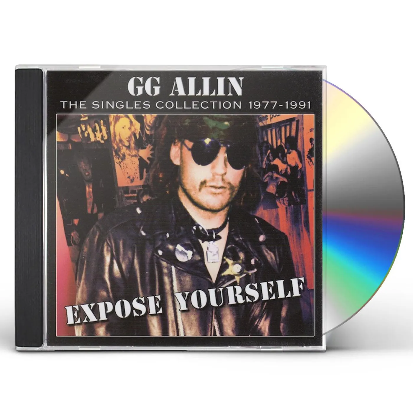 GG Allin EXPOSE YOURSELF-SINGLES CD