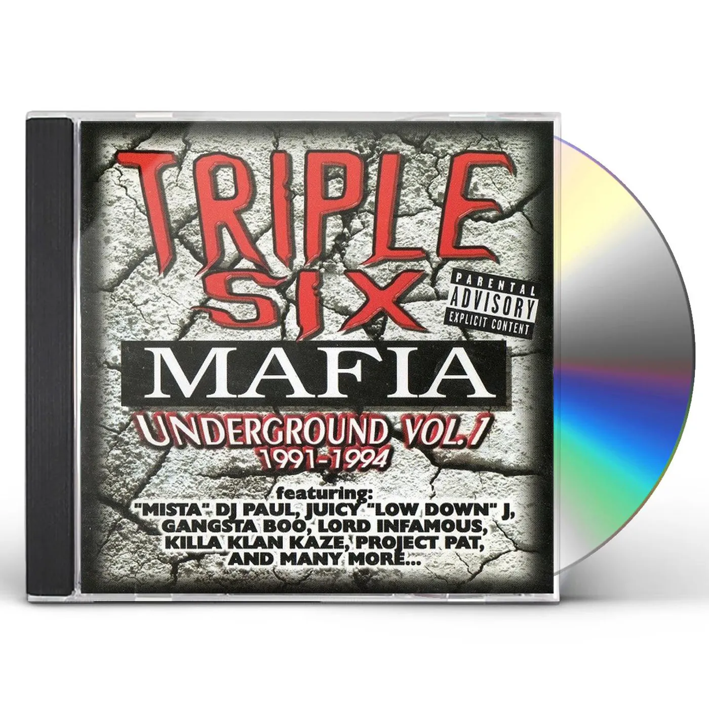Three 6 Mafia UNDERGROUND VOL.1 CD