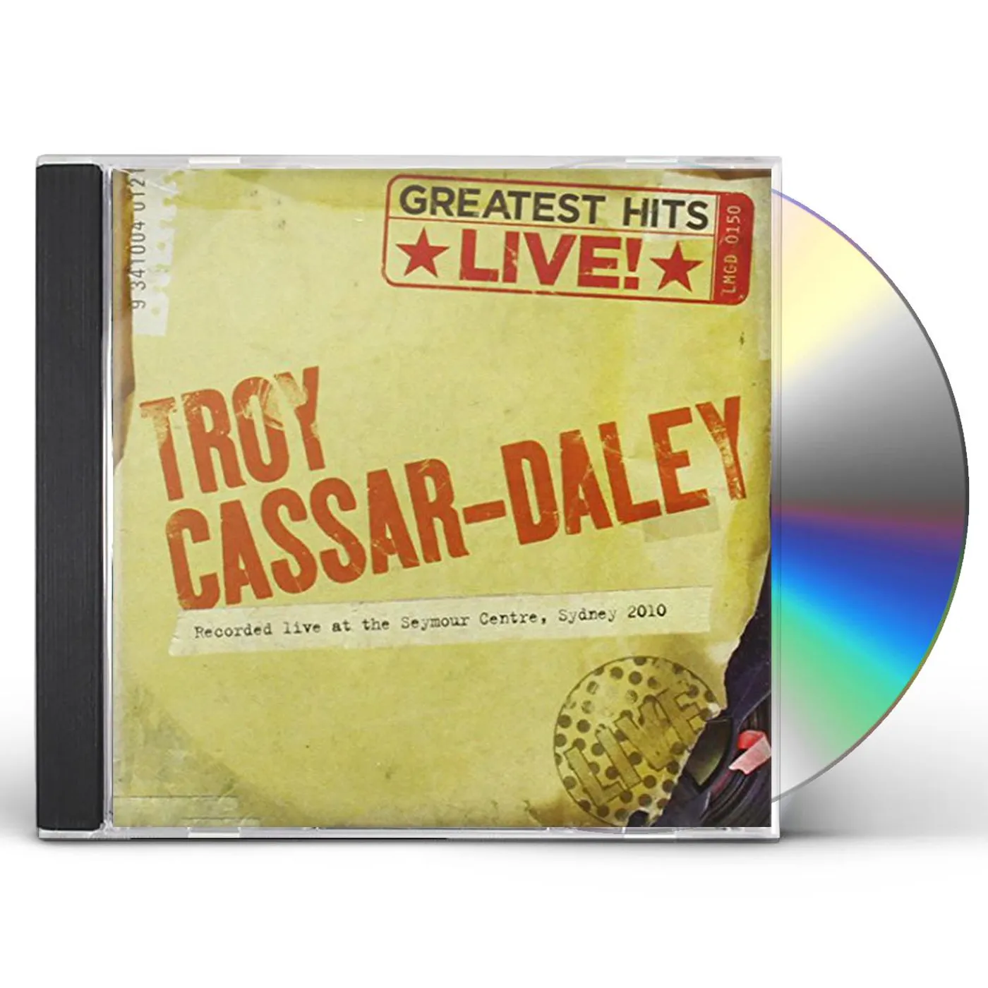 Troy Cassar-Daley GREATEST HITS LIVE CD