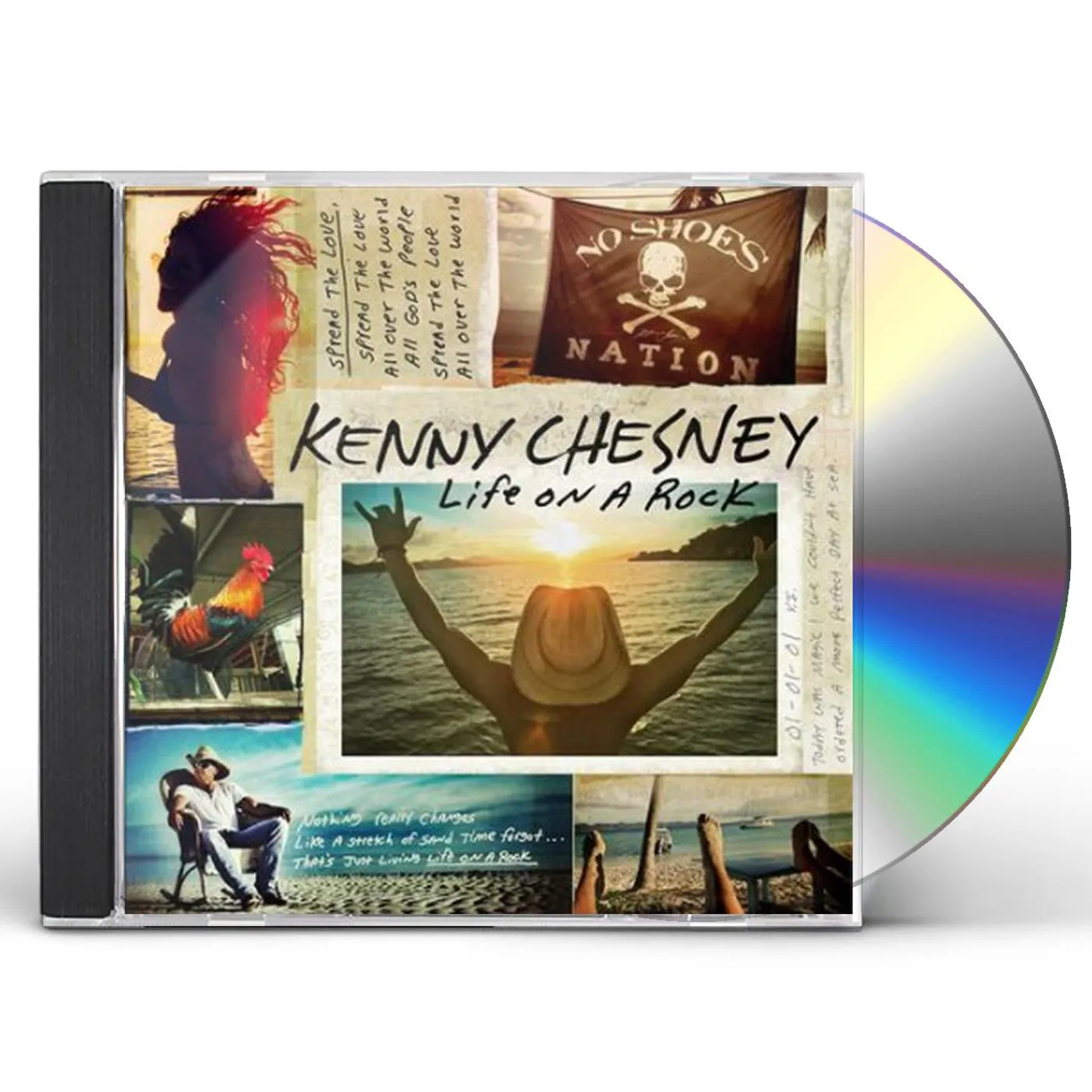 Kenny Chesney LIFE ON A ROCK CD