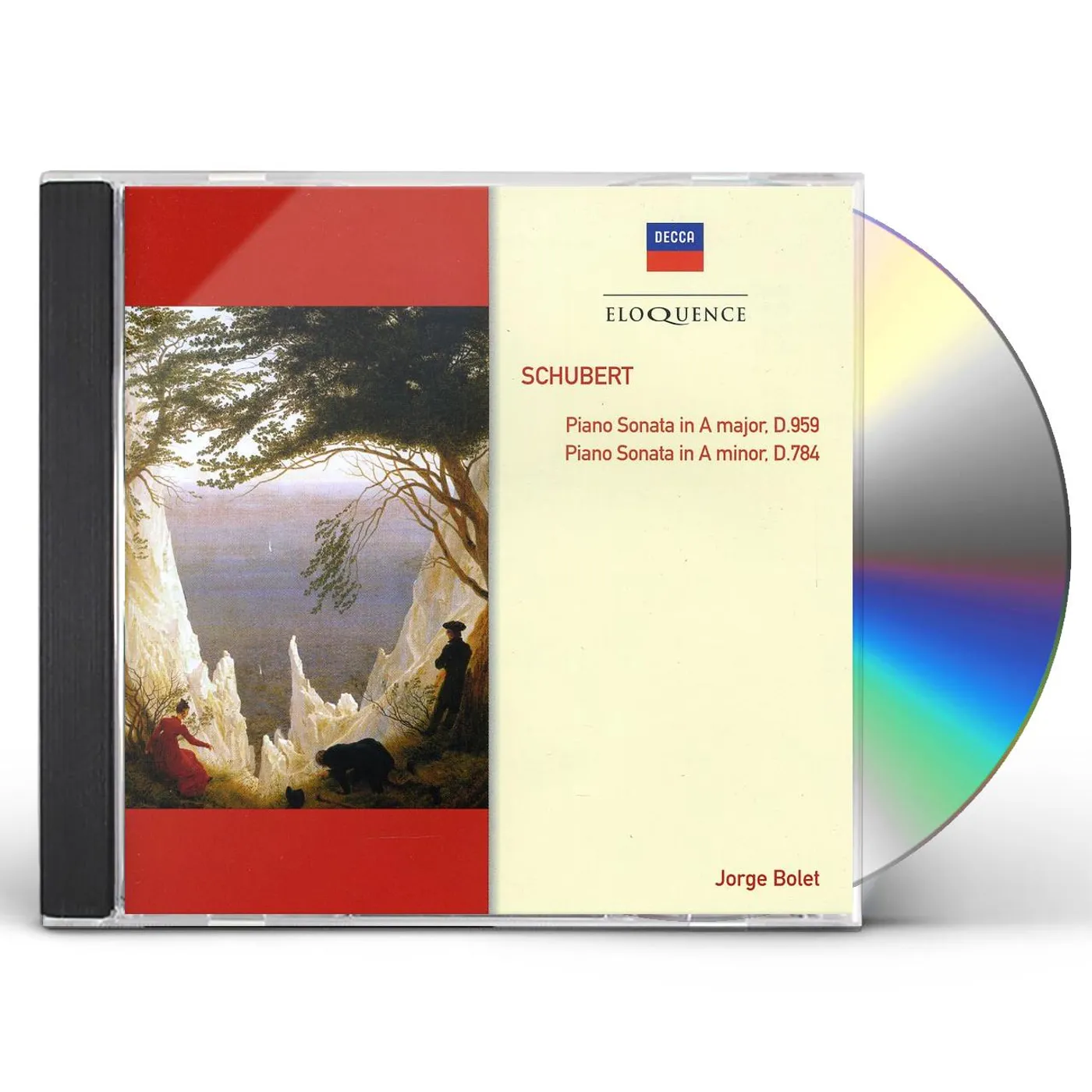 Jorge Bolet ELOQ: SCHUBERT - PIANO SONATAS D 959 & 784 CD