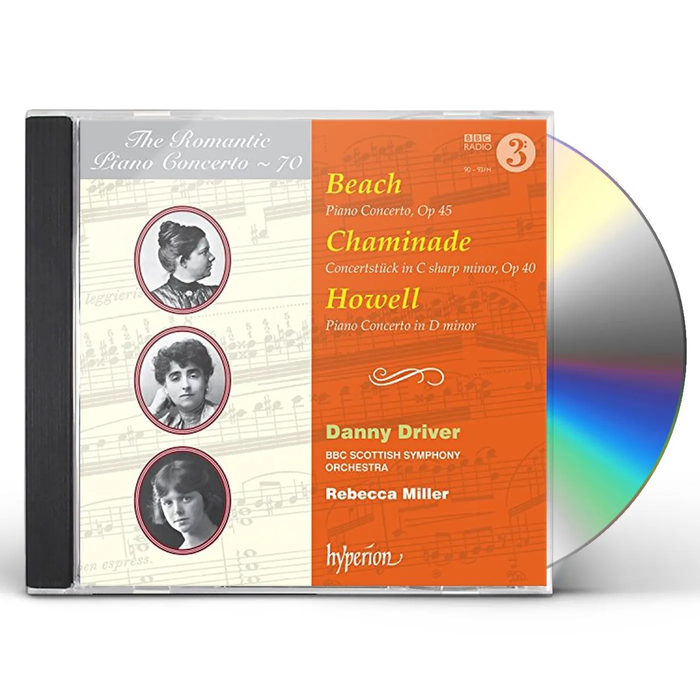 Danny Driver ROMANTIC PIANO CONCERTO 70 CD