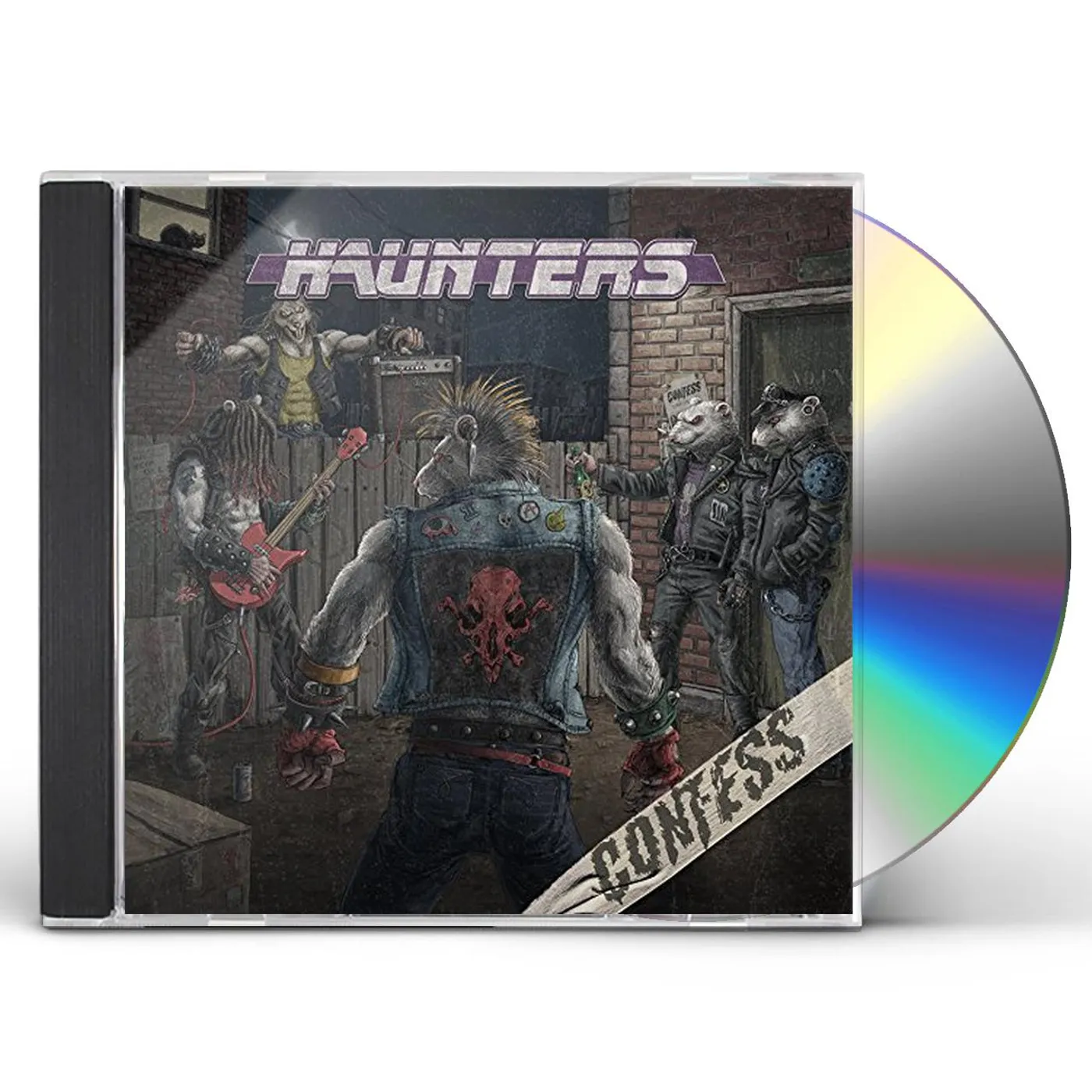 Confess HAUNTERS CD