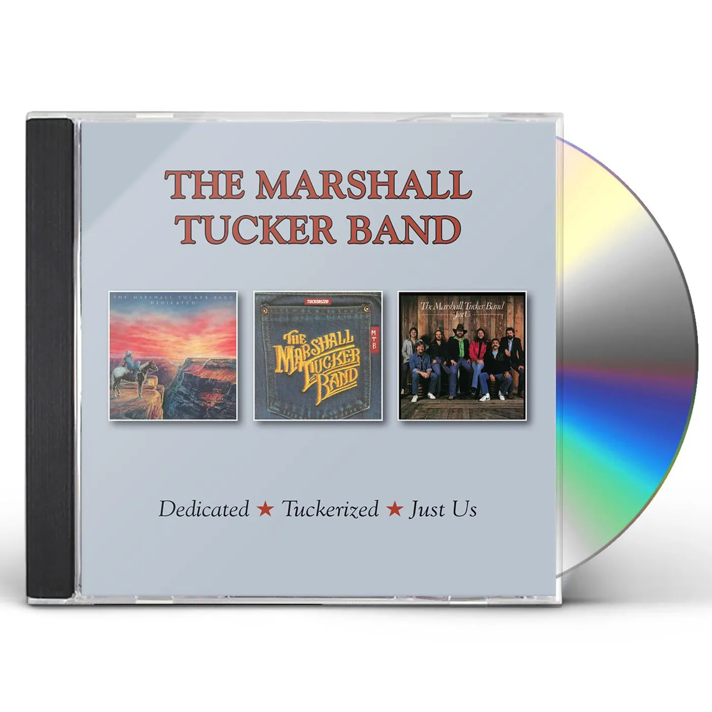The Marshall Tucker Band DEDICATED / TUCKERIZED / JUST US CD