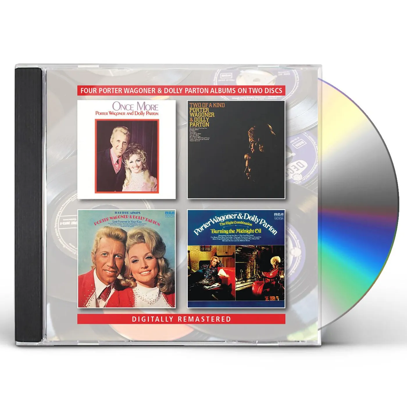 Porter Wagoner ONCE MORE / TWO OF A KIND / TOGETHER ALWAYS CD