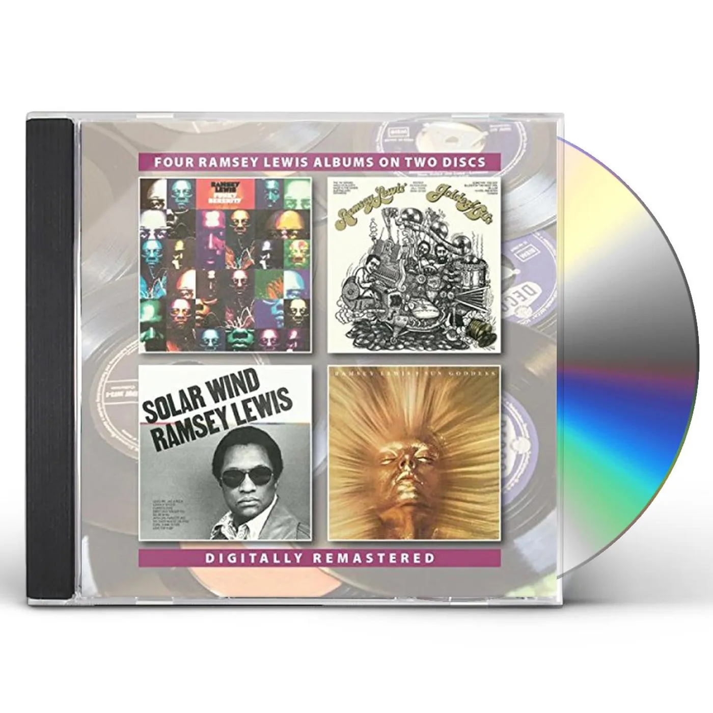 Ramsey Lewis FUNKY SERENITY / GOLDEN HITS / SOLAR WIND / SUN CD