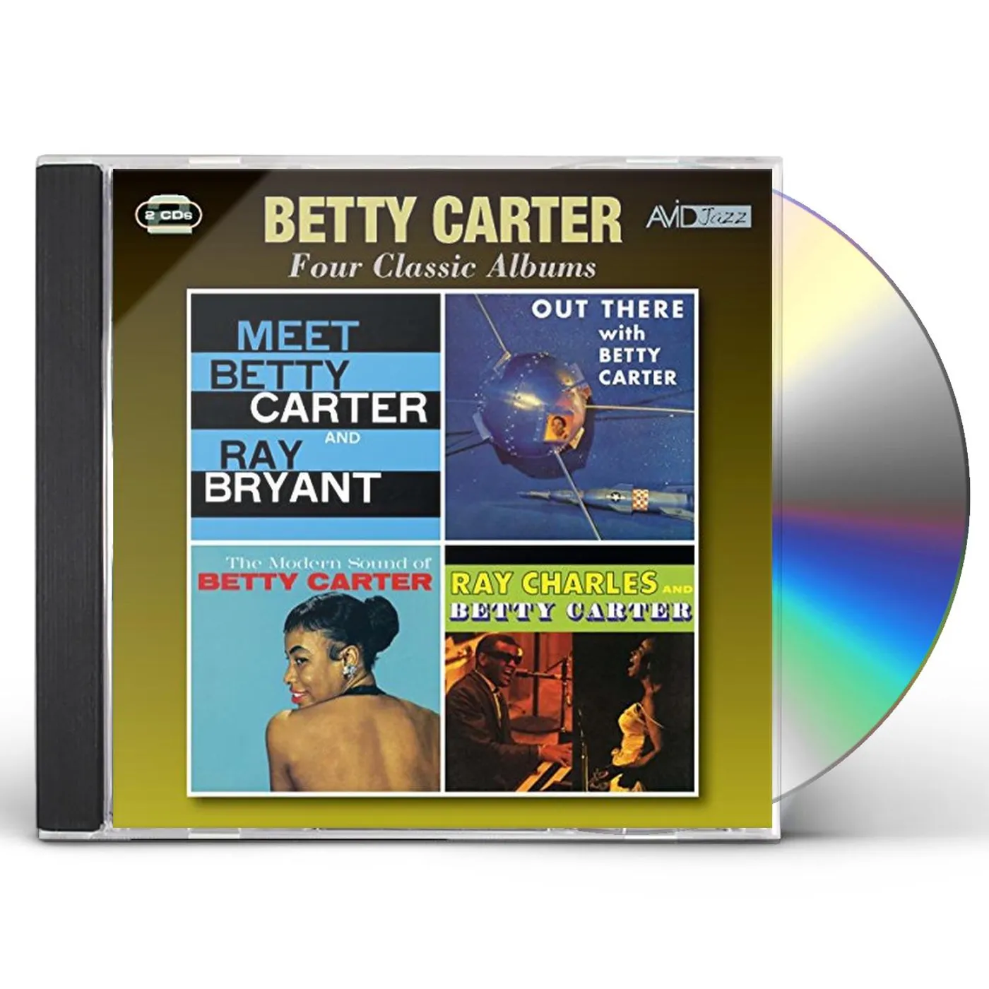 Betty Carter 4 LPS-MEET BETTY & RAY BRYANT / OUT THERE / MODERN CD