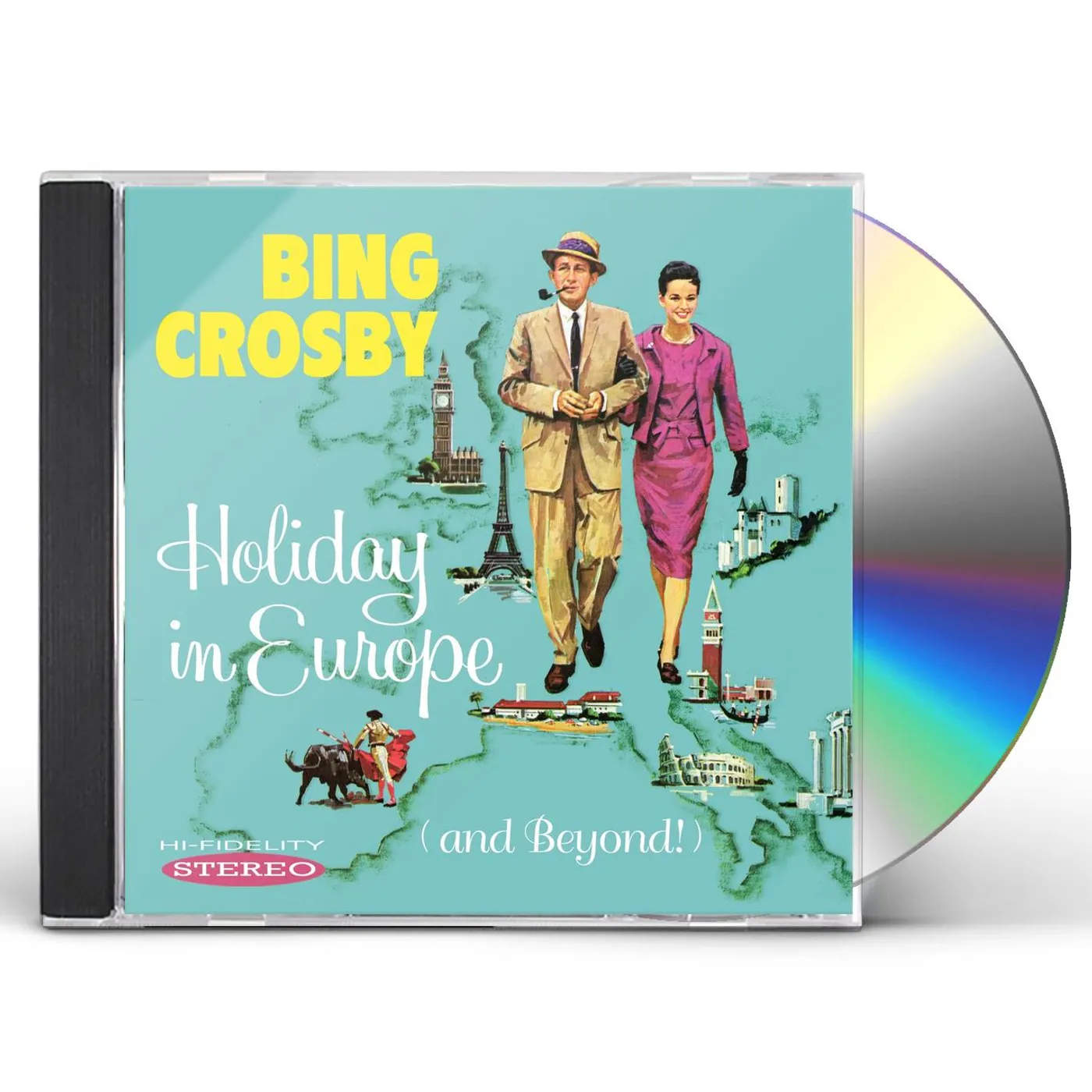 Bing Crosby HOLIDAY IN EUROPE (AND BEYOND) CD