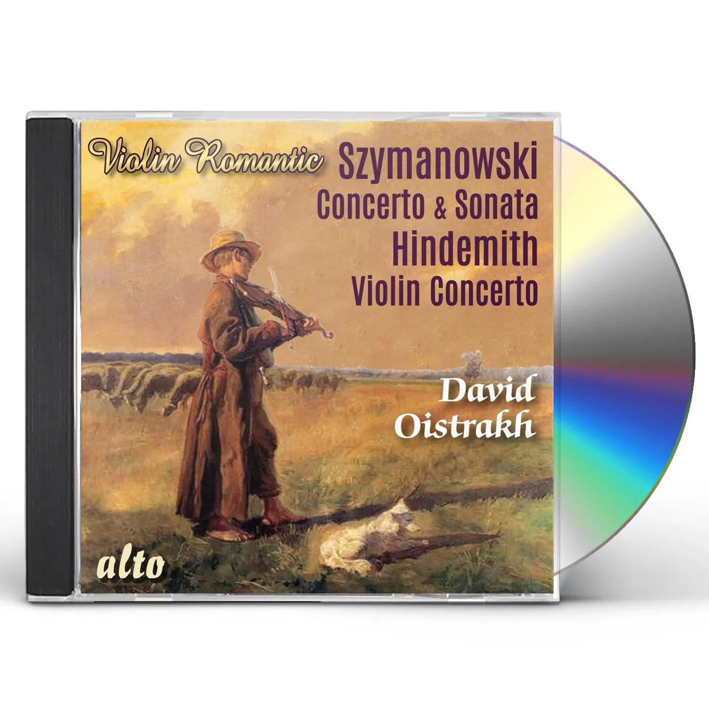 David Oistrakh SZYMONOWSKI: VN CON VN SON / HINDEMITH: VN CON CD