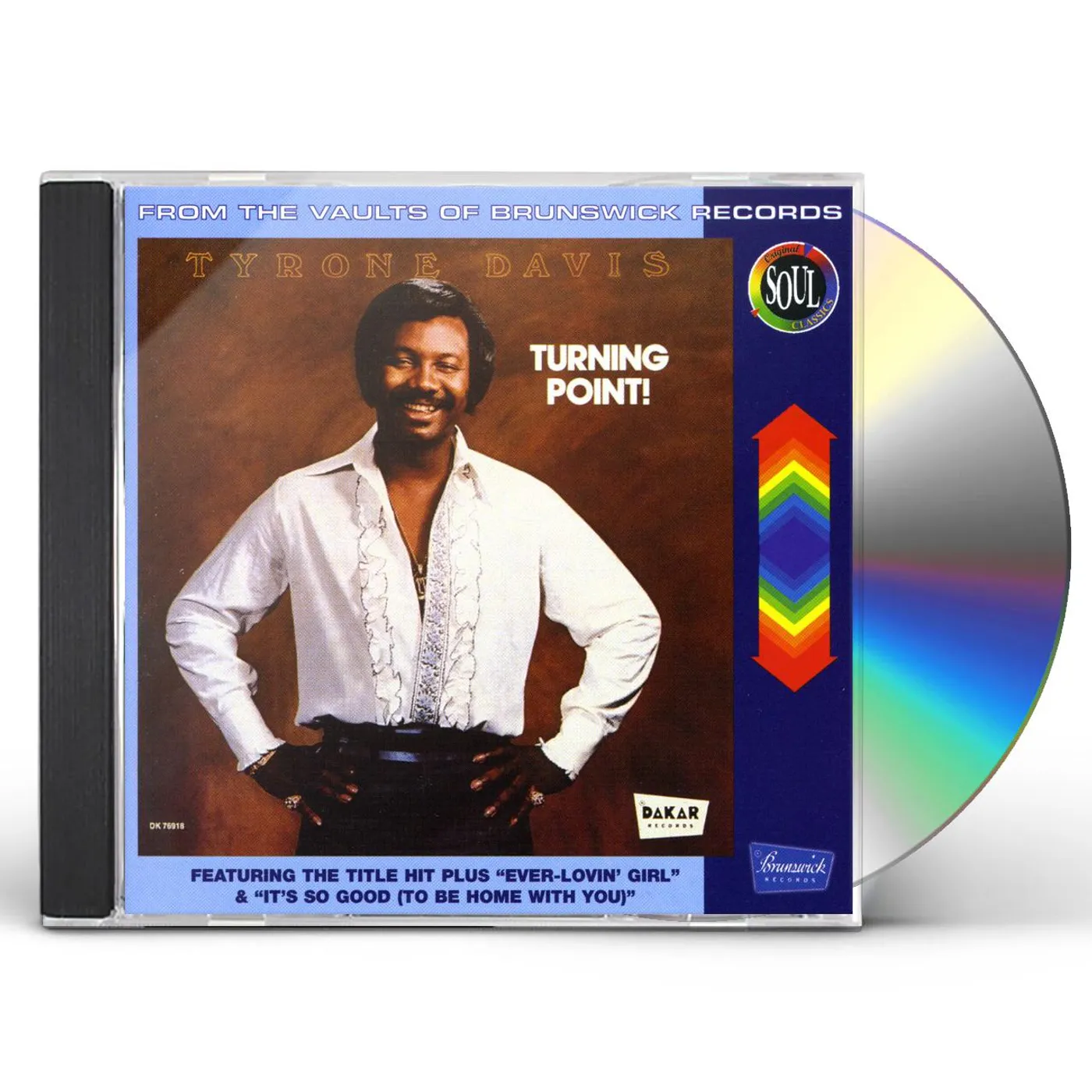 Tyrone Davis TURNING POINT CD
