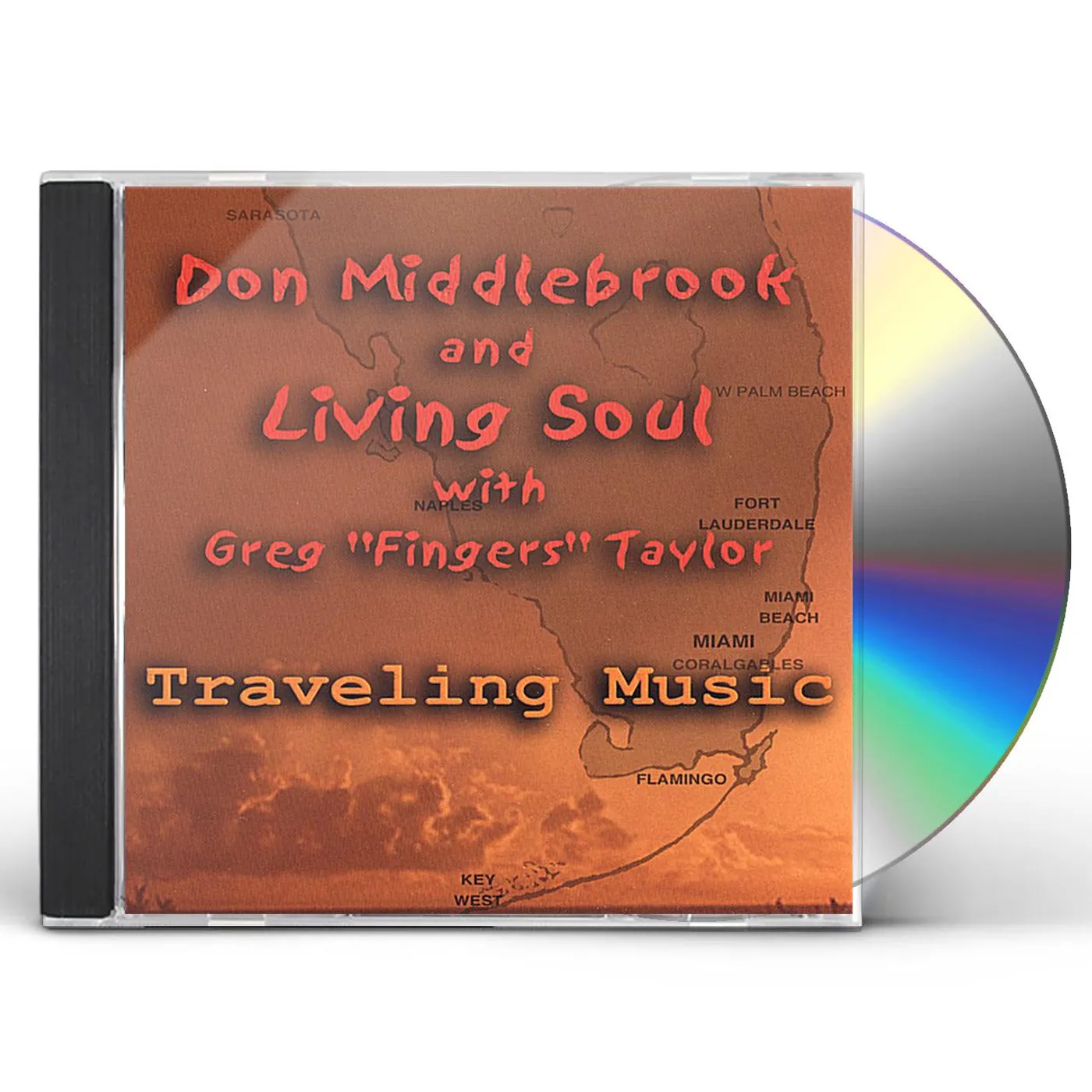 Don Middlebrook & Living Soul TRAVELING MUSIC CD