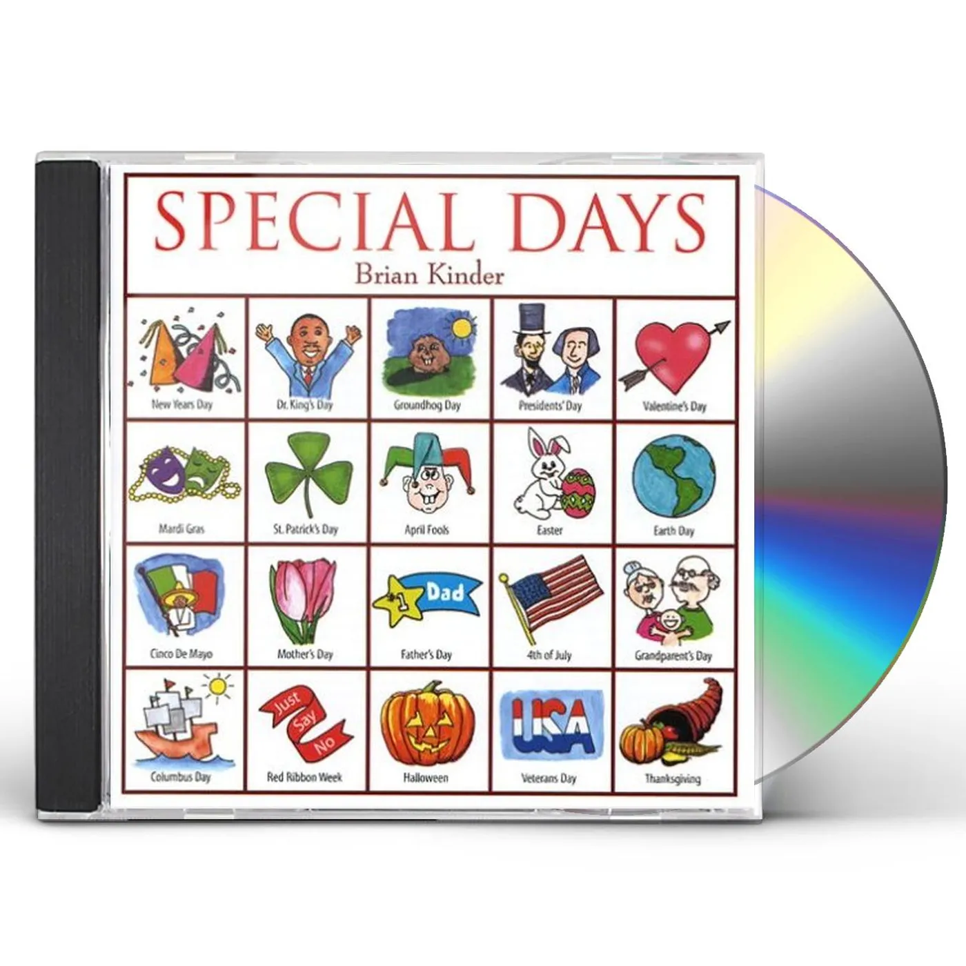Brian Kinder SPECIAL DAYS CD