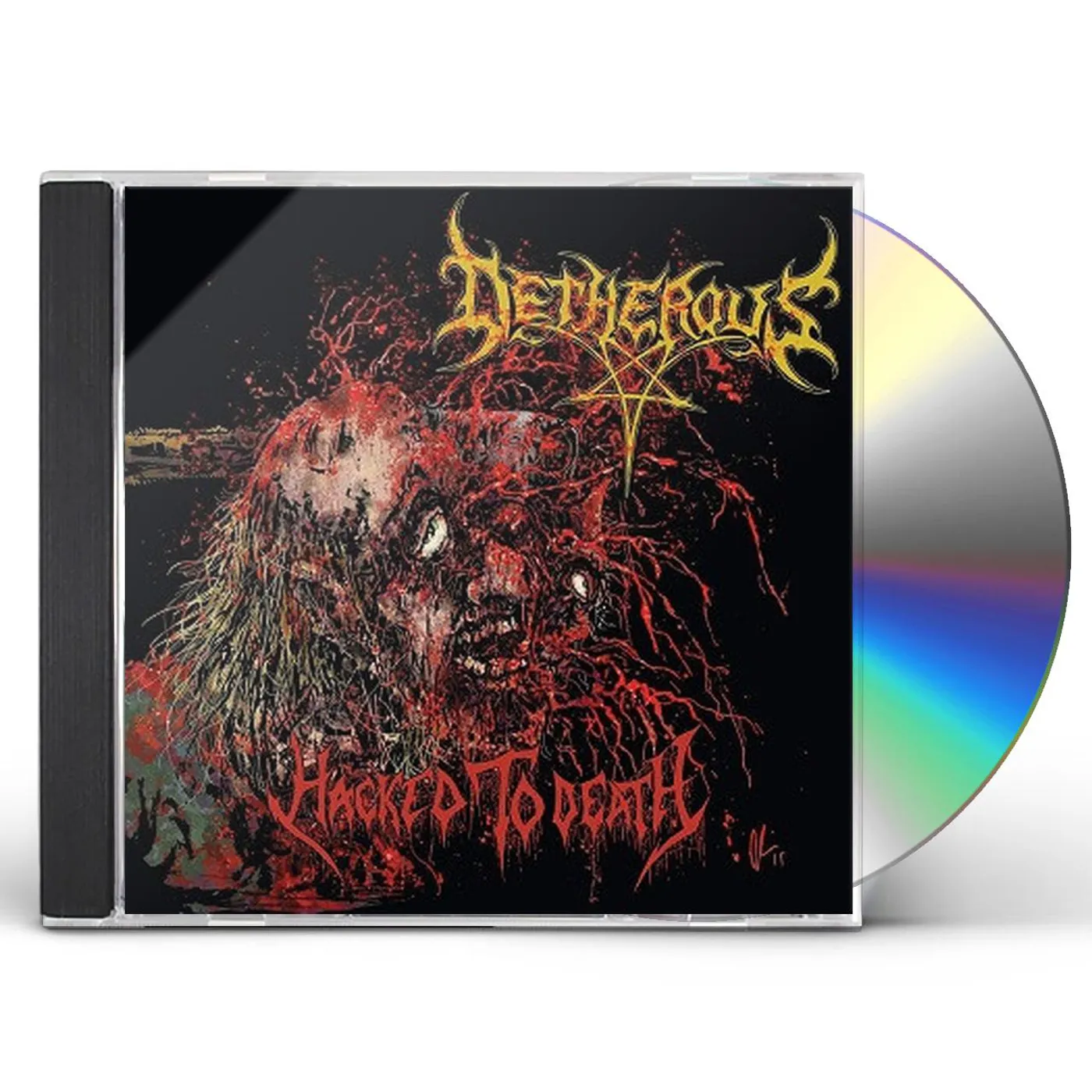 Detherous HACKED TO DEATH CD