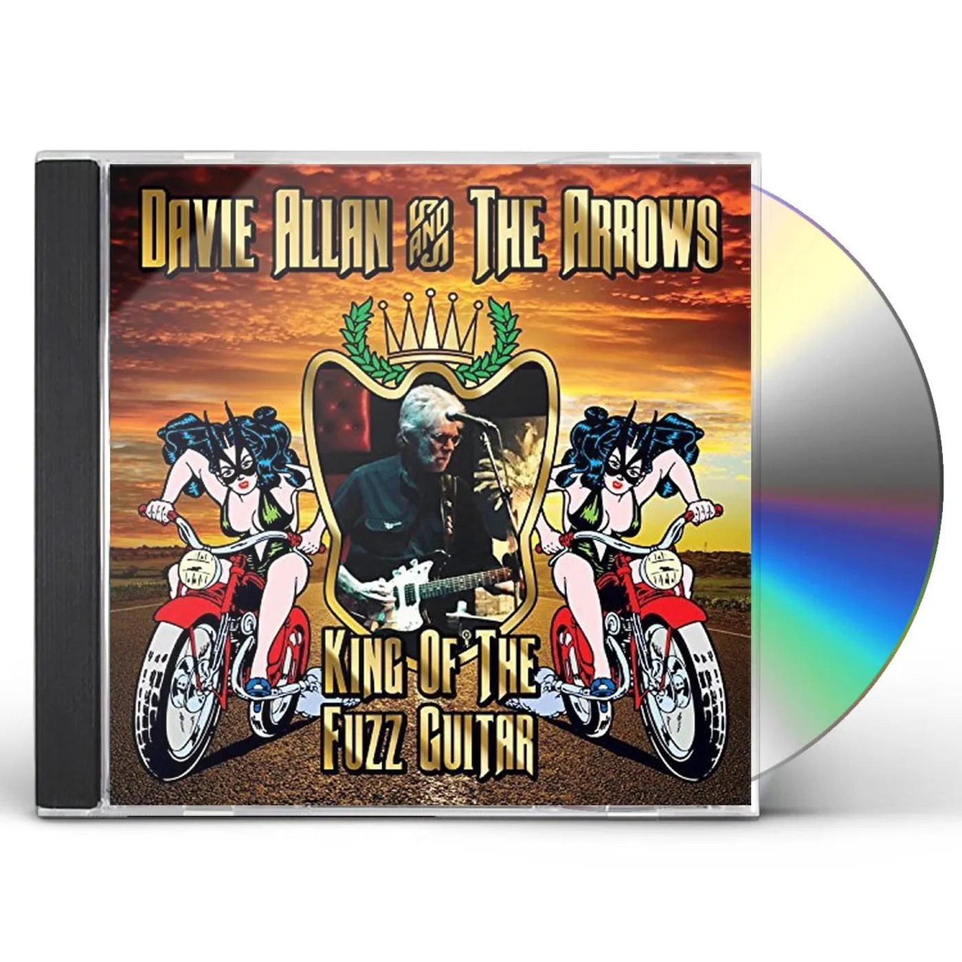 Davie Allan & The Arrows KING OF THE FUZZ GUITAR CD