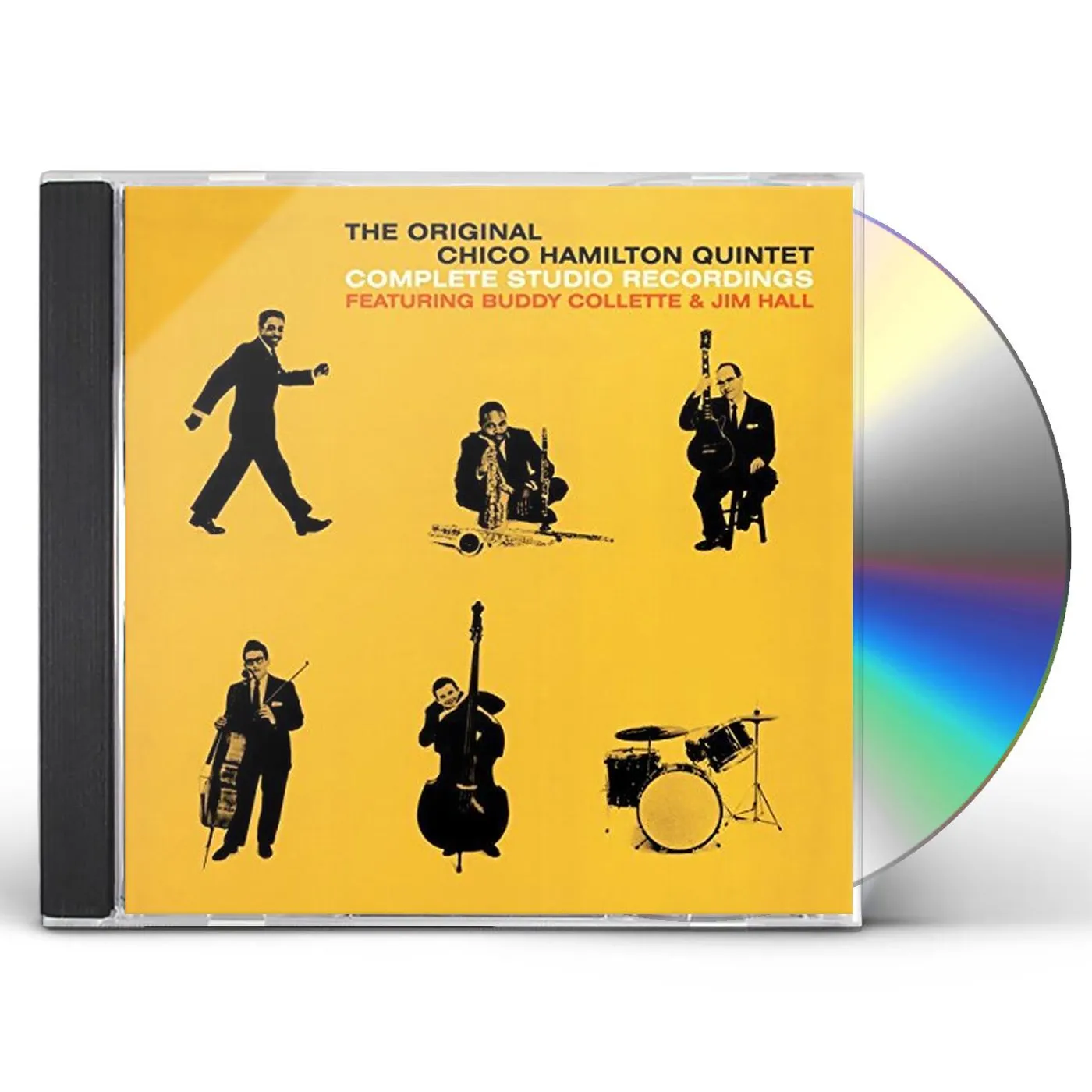 Chico Hamilton Quintet COMPLETE STUDIO RECORDINGS + BONUS TRACKS CD