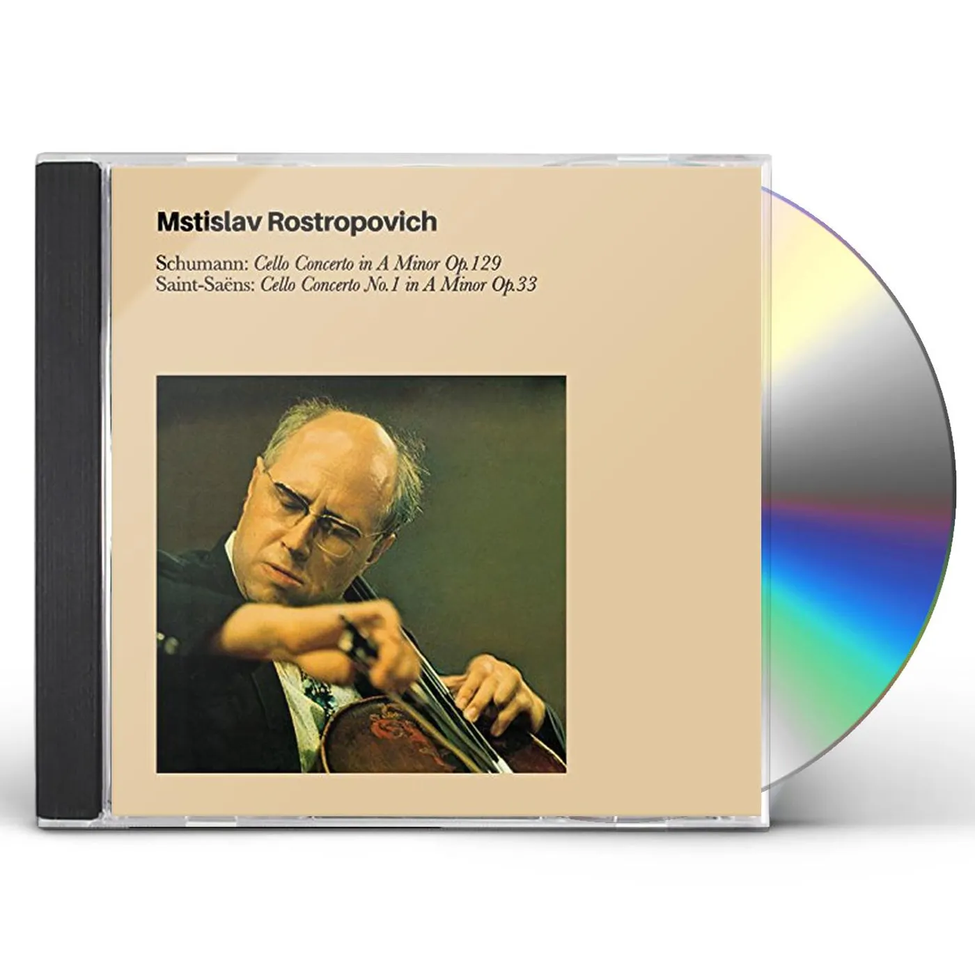 Mstislav Rostropovich SCHUMANN: CLO CTO / SAINT-SAENS: CLO CTO NO.1 CD