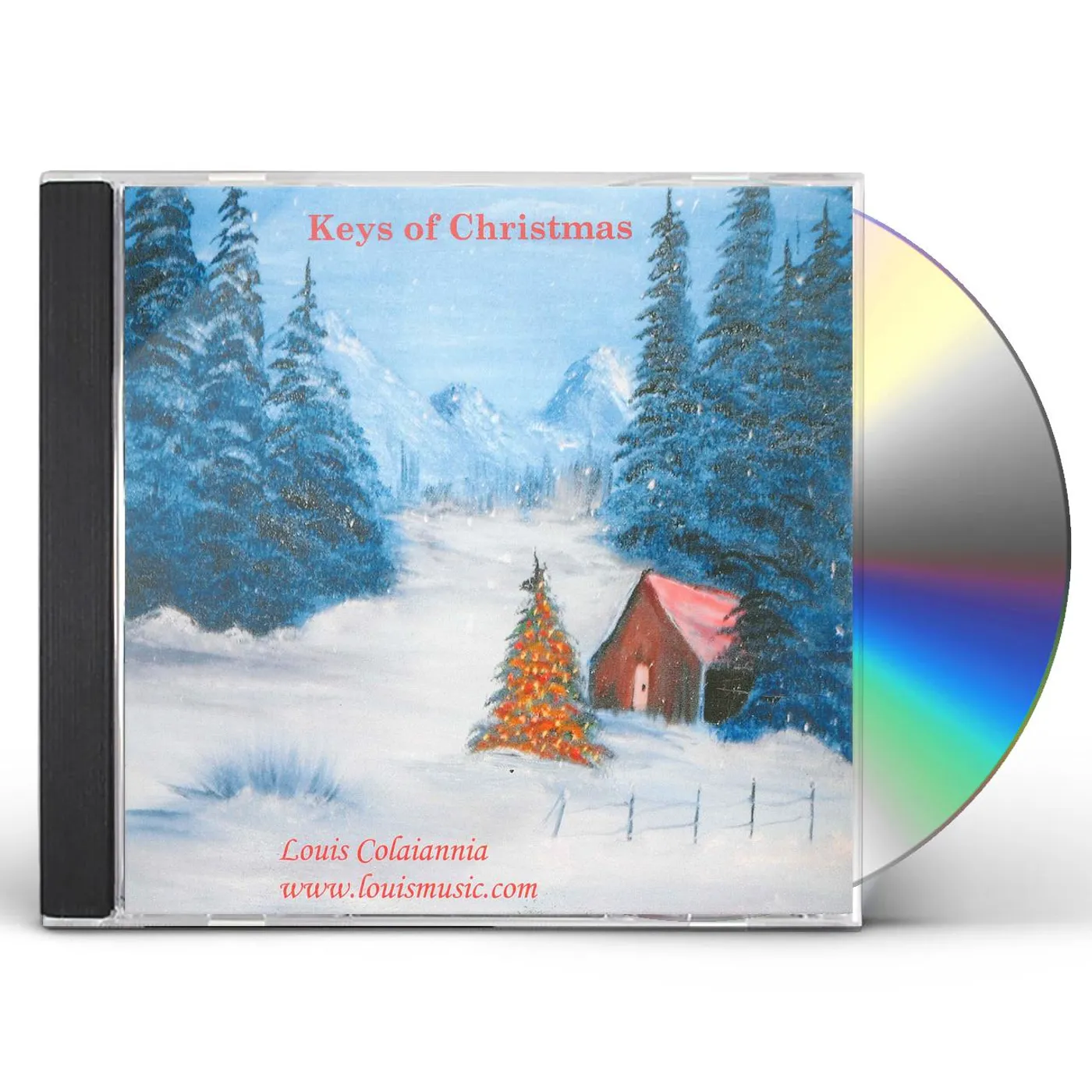 Louis Colaiannia KEYS OF CHRISTMAS CD