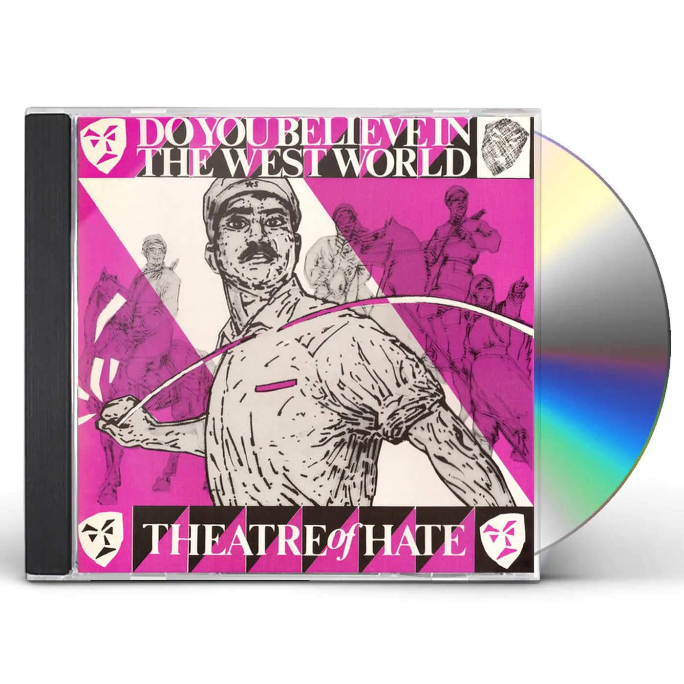 Theatre Of Hate DO YOU BELIEVE IN THE WEST WORLD / PROPAGANDA Vinyl Record