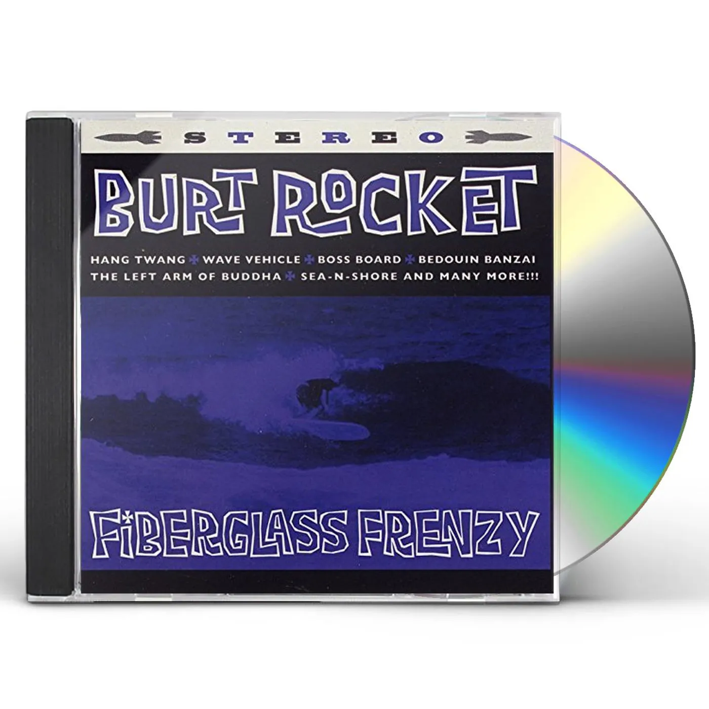 Burt Rocket FIBERGLASS FRENZY CD