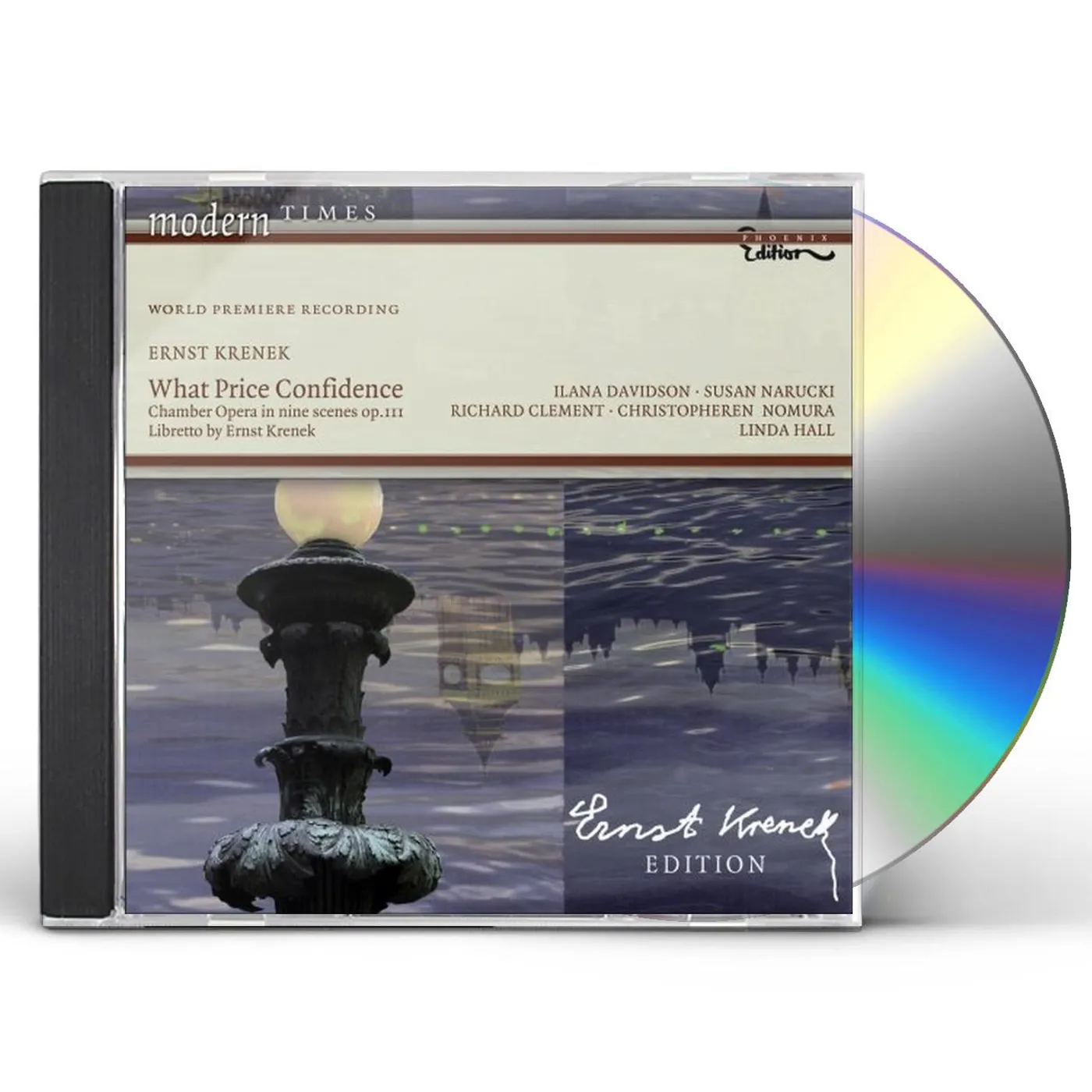 Ernst Krenek WHAT PRICE CONFIDENCE CD