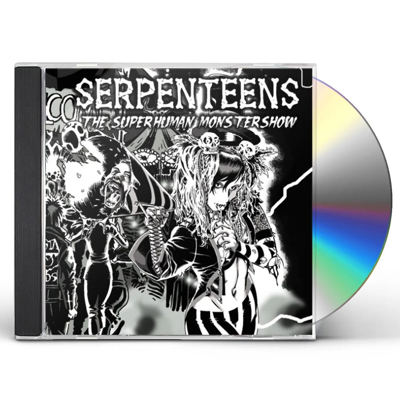 Serpenteens SUPERHUMAN MONSTERSHOW CD