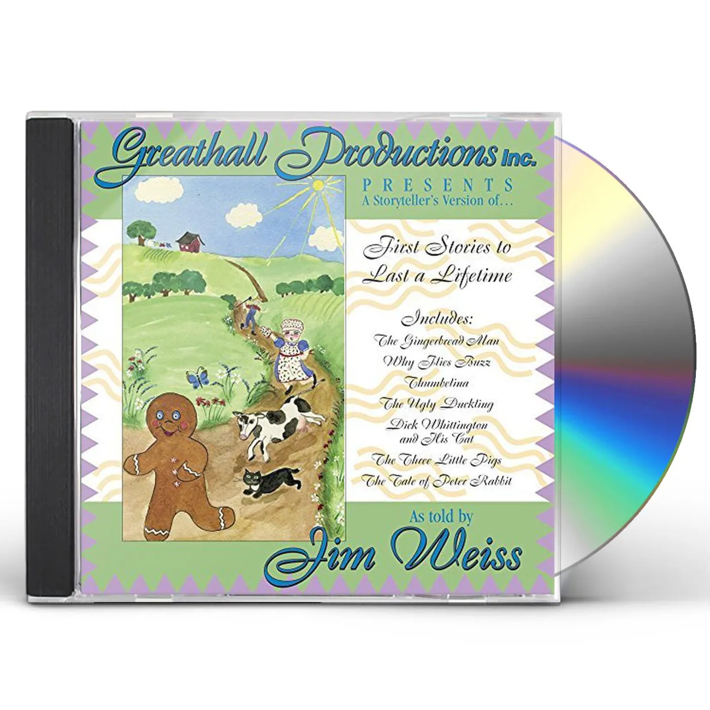 Jim Weiss FIRST STORIES TO LAST A LIFETIME CD