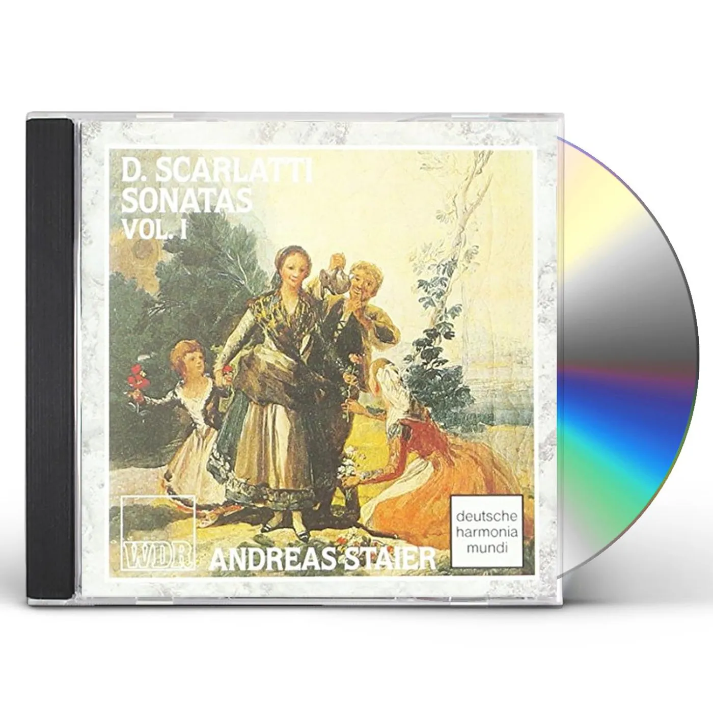 Andreas Staier SONATEN POUR LE CLA CD